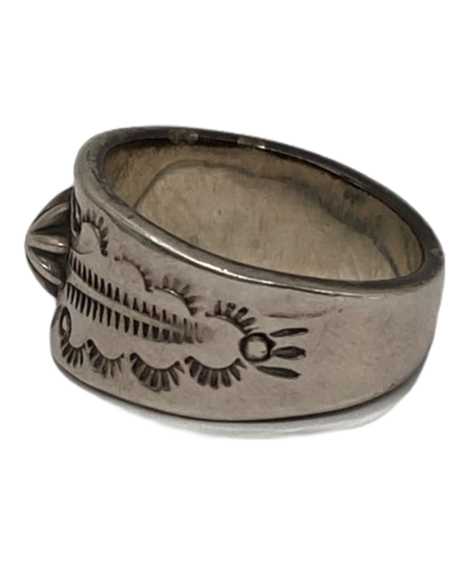 ラリースミス シルバー シェル コンチョ アロー リング 20号 中古・古着通販】LARRY SMITH (ラリースミス) コンチョリング サイズ