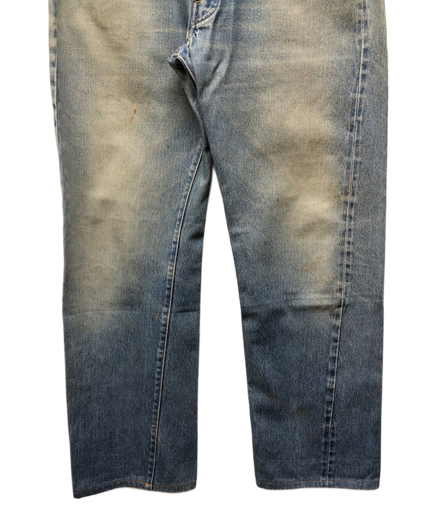 中古・古着通販】LEVI'S (リーバイス) 501赤耳デニムパンツ ブルー