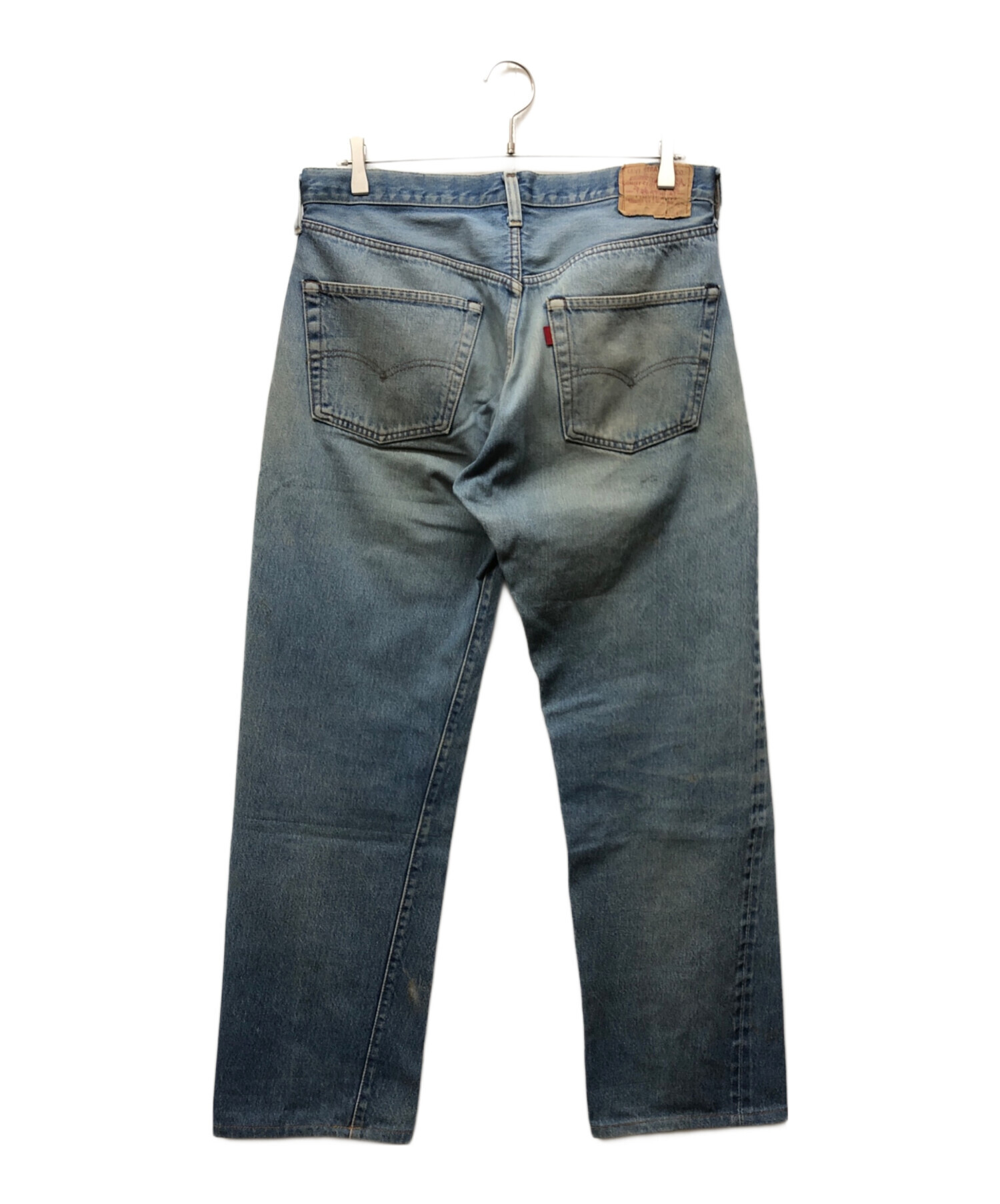 中古・古着通販】LEVI'S (リーバイス) 501赤耳デニムパンツ ブルー