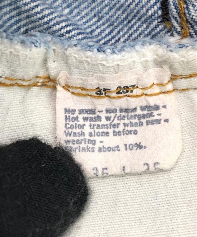 中古・古着通販】LEVI'S (リーバイス) 501赤耳デニムパンツ ブルー