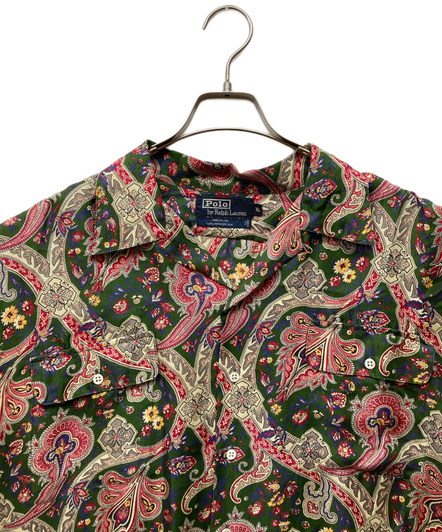 RALPH LAUREN コーデュロイ ペイズリー シャツ XL 中古・古着通販】POLO RALPH LAUREN (ポロ・ラルフローレン