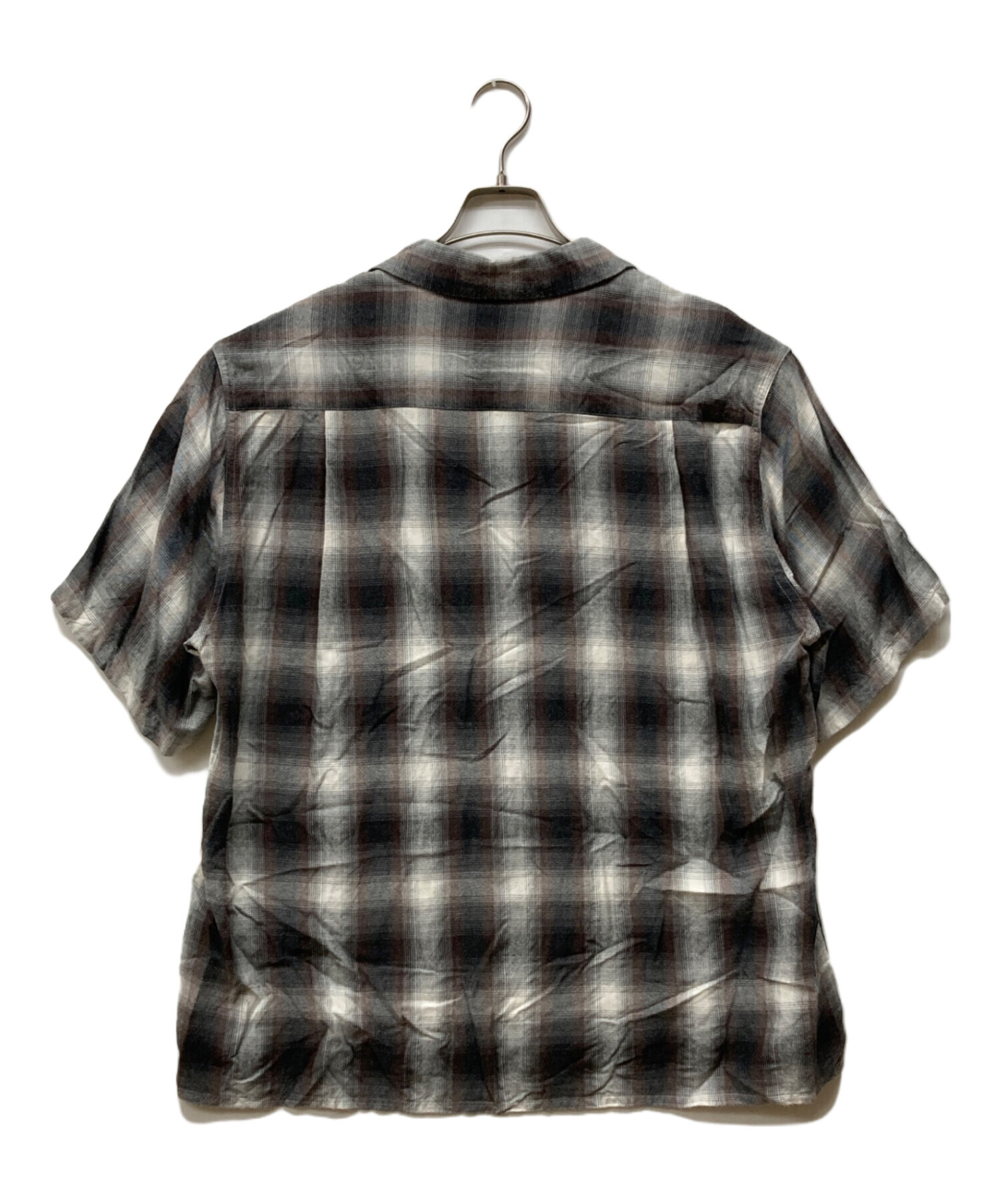 中古・古着通販】WACKO MARIA (ワコマリア) OMBRE CHECK OPEN COLLAR