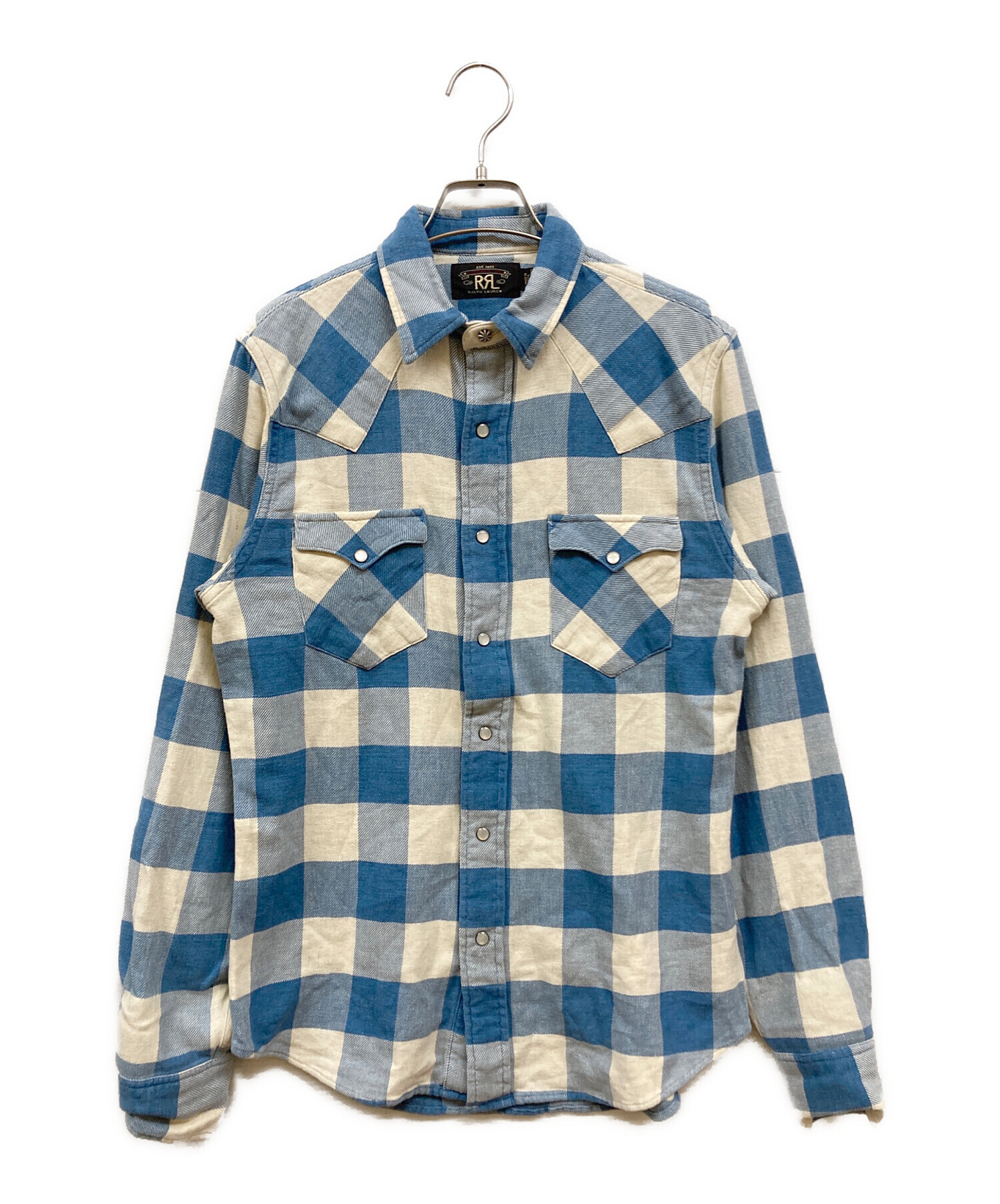 中古・古着通販】RRL (ダブルアールエル) スリムフィットチェック柄