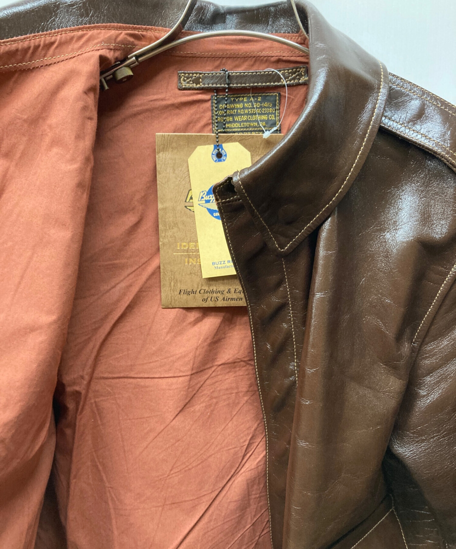 【JD】BUZZ RICKSON'S フライトジャケット　M品番 BUZZ RICKSON'S バズリクソンズBUZZ フライトジャケットType MA-1 D