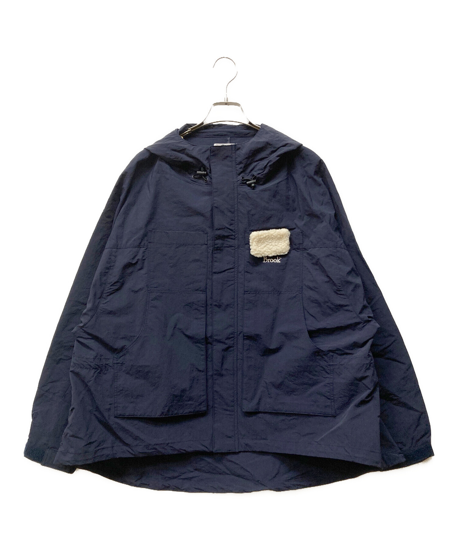 中古・古着通販】BROOK (ブルック) SHORT MOUNTAIN PARKA ネイビー
