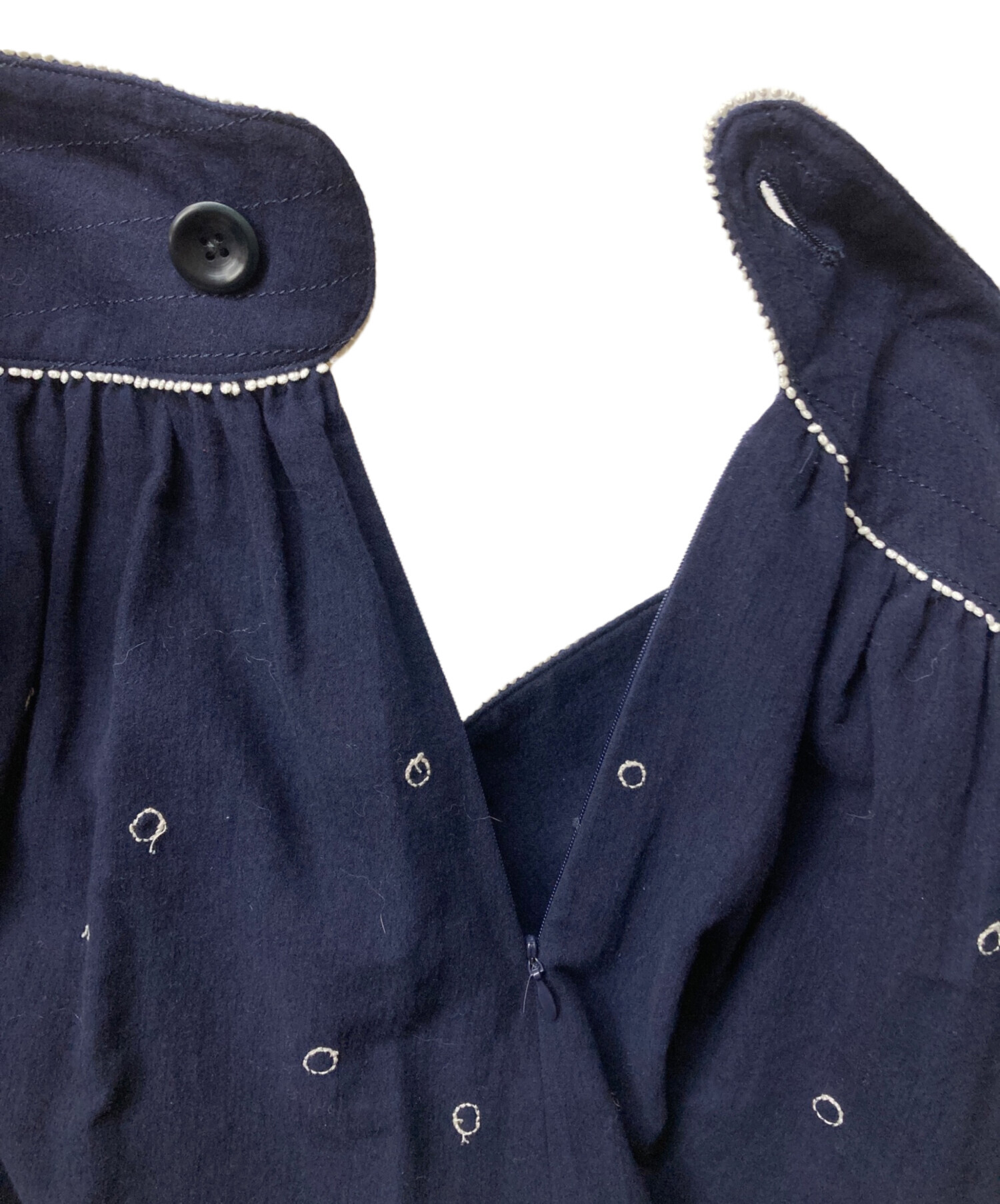 ミナペルホネン　ネイビーカットソー　未使用 中古・古着通販】mina perhonen (ミナ ペルホネン) yukinohi ネイビー