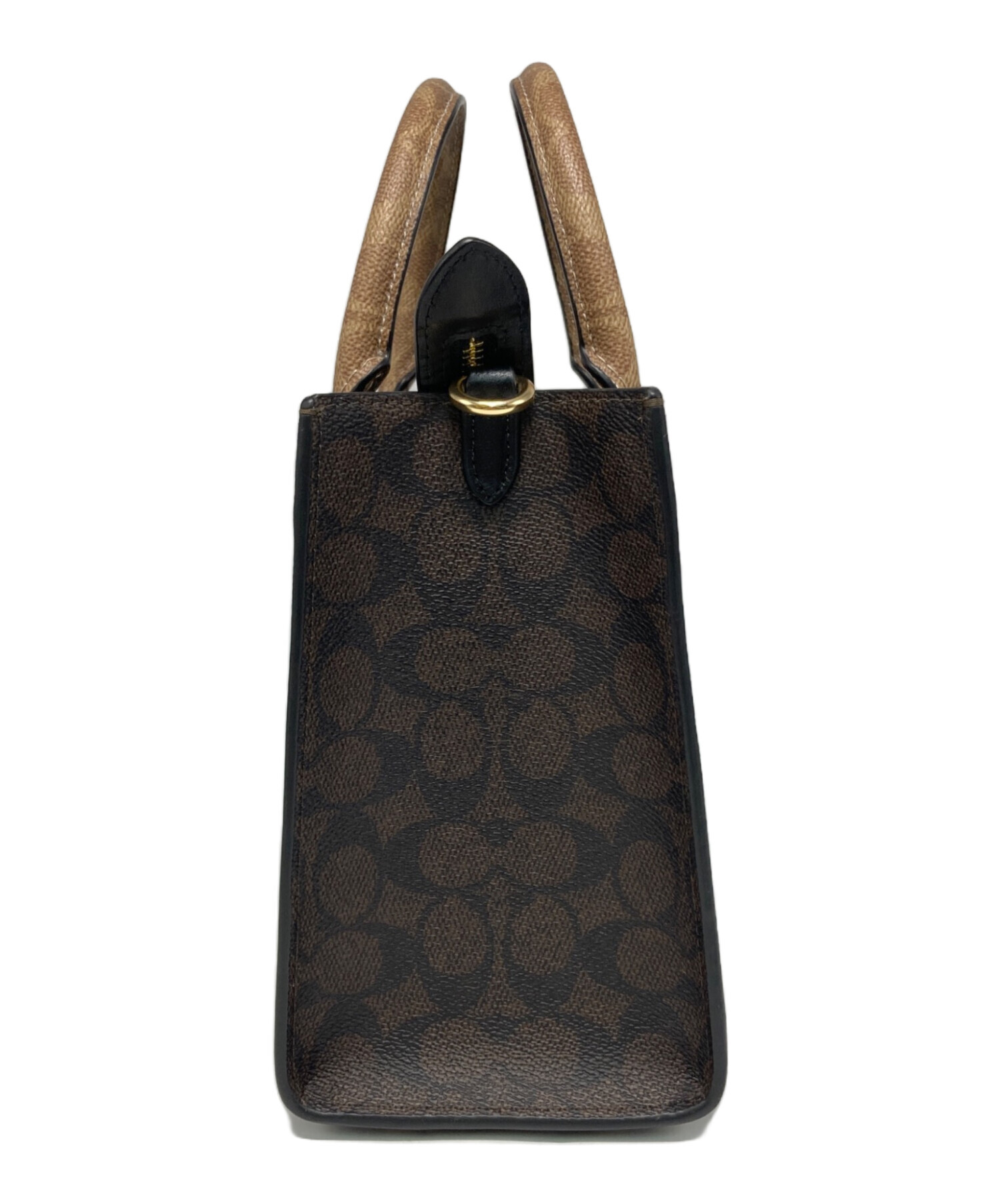 中古・古着通販】COACH (コーチ) マギー スモール トート・ブロックド