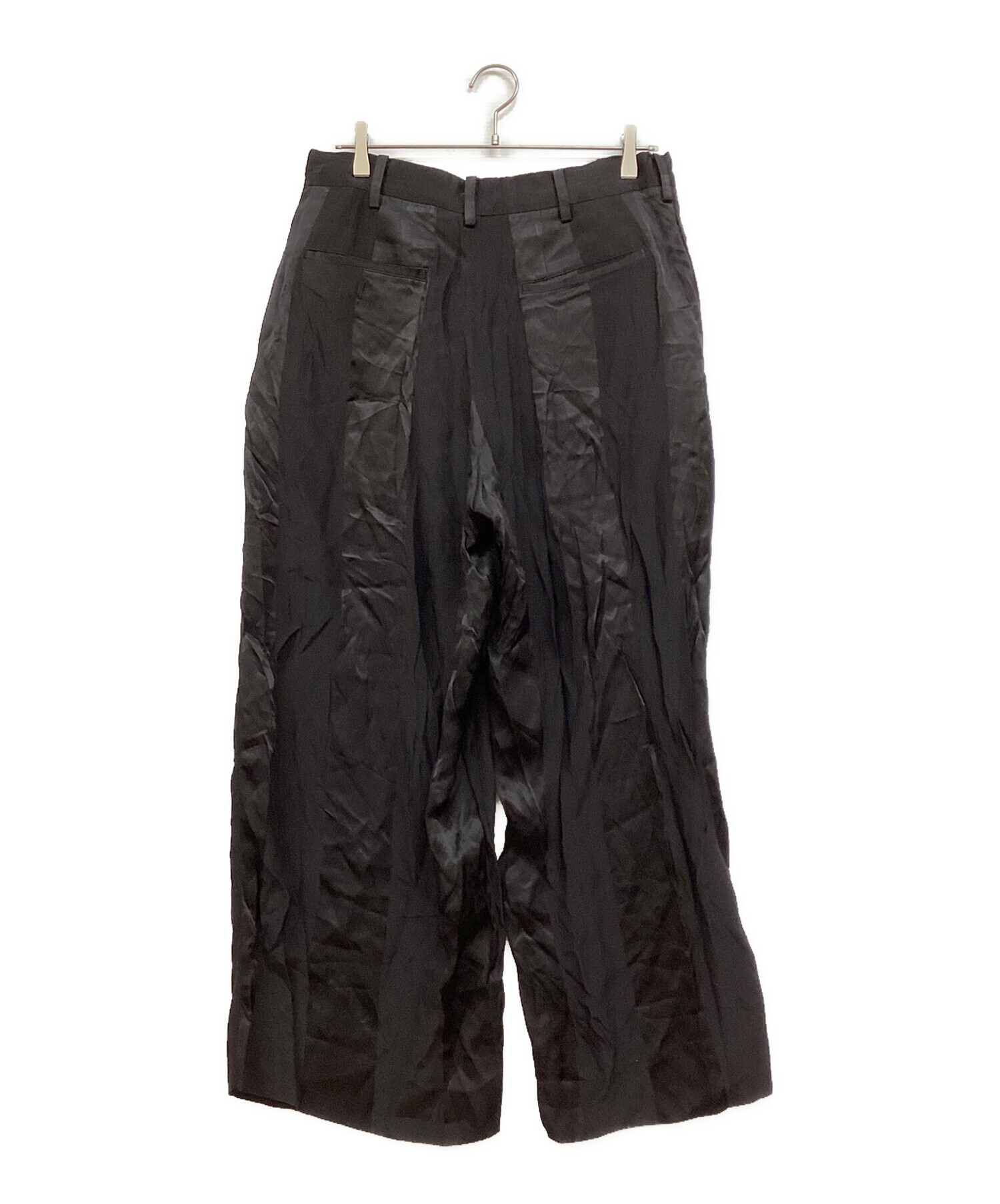 中古・古着通販】GROUND Y (グラウンドワイ) ツータックワイドパンツ