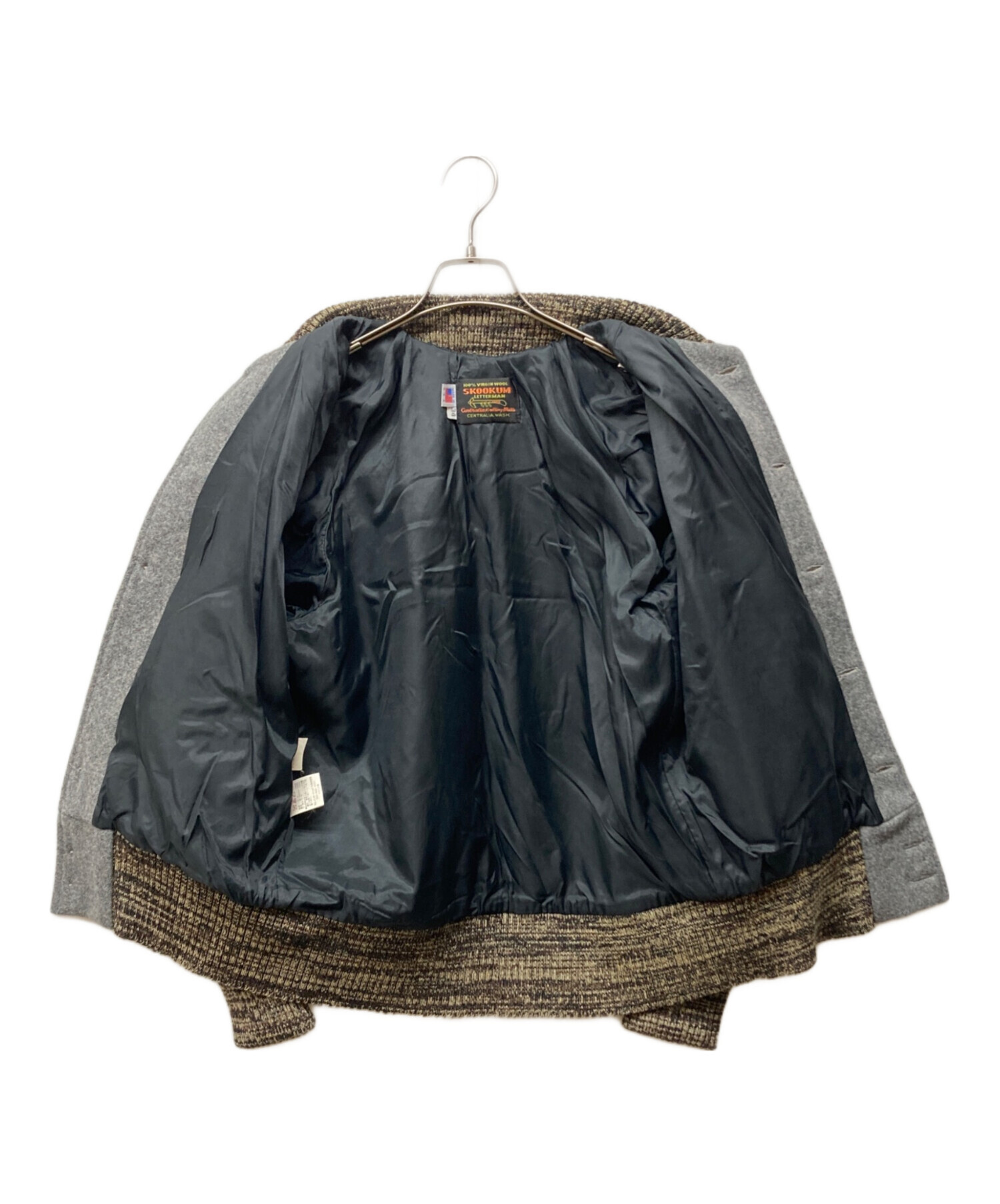 中古・古着通販】SKOOKUM (スクーカム) ウールジャケット グレー