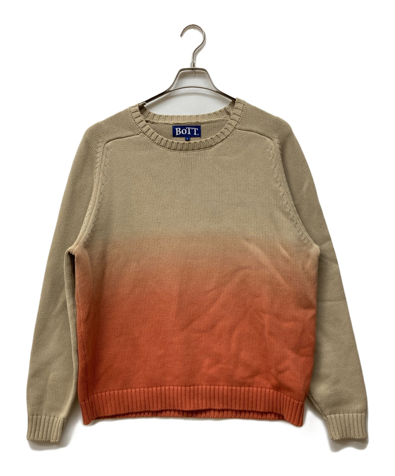 中古・古着通販】BoTT (ボット) グラデーションクルーネックニット