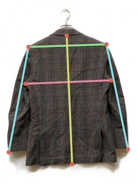 中古・古着通販】LARDINI (ラルディーニ) 段返り3Bコットンリネン