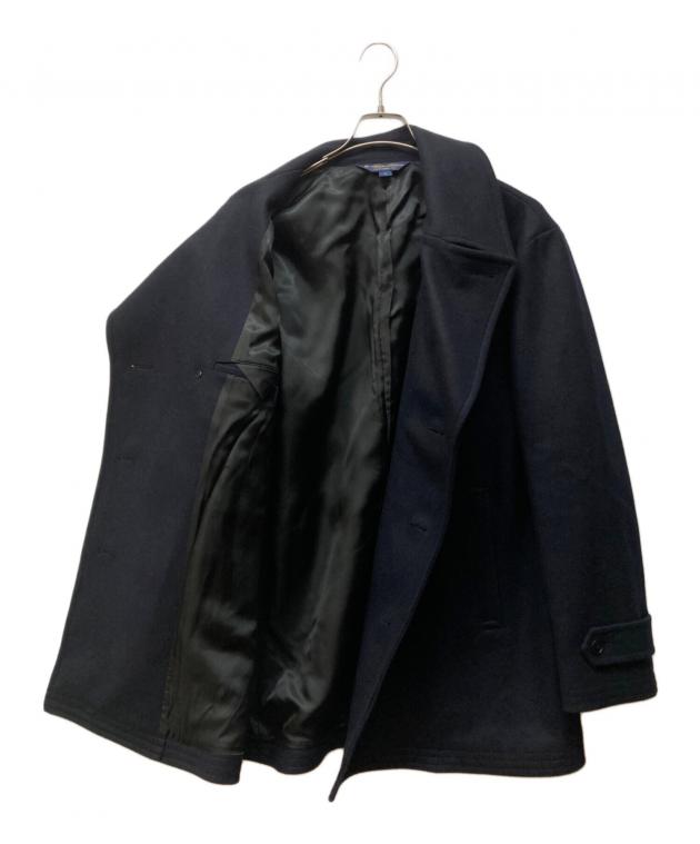 美品 Brooks Brothers ウール ピーコート ネイビー Lサイズ 中古・古着通販】BROOKS BROTHERS (ブルックスブラザーズ) ウール