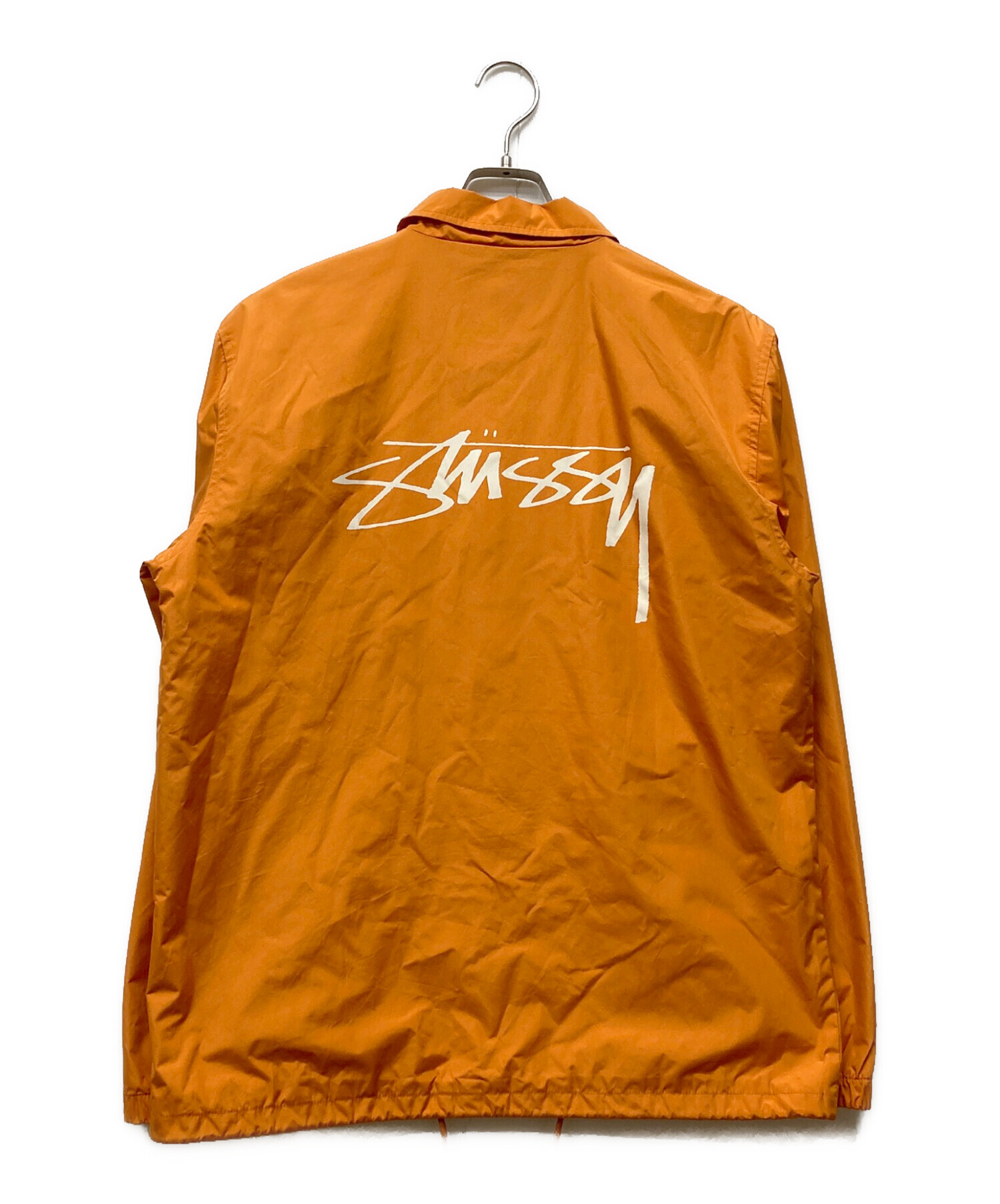 中古・古着通販】stussy (ステューシー) コーチジャケット オレンジ 