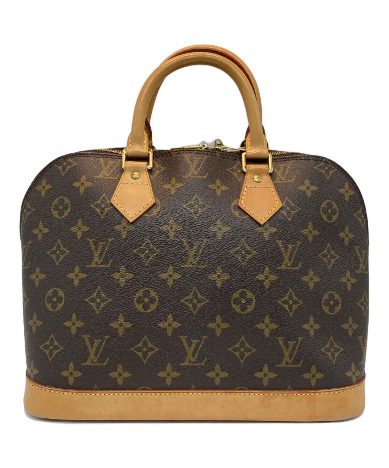 ルイ・ヴィトンのブラウンハンドバッグ 中古・古着通販】LOUIS VUITTON (ルイ ヴィトン) ハンドバッグ