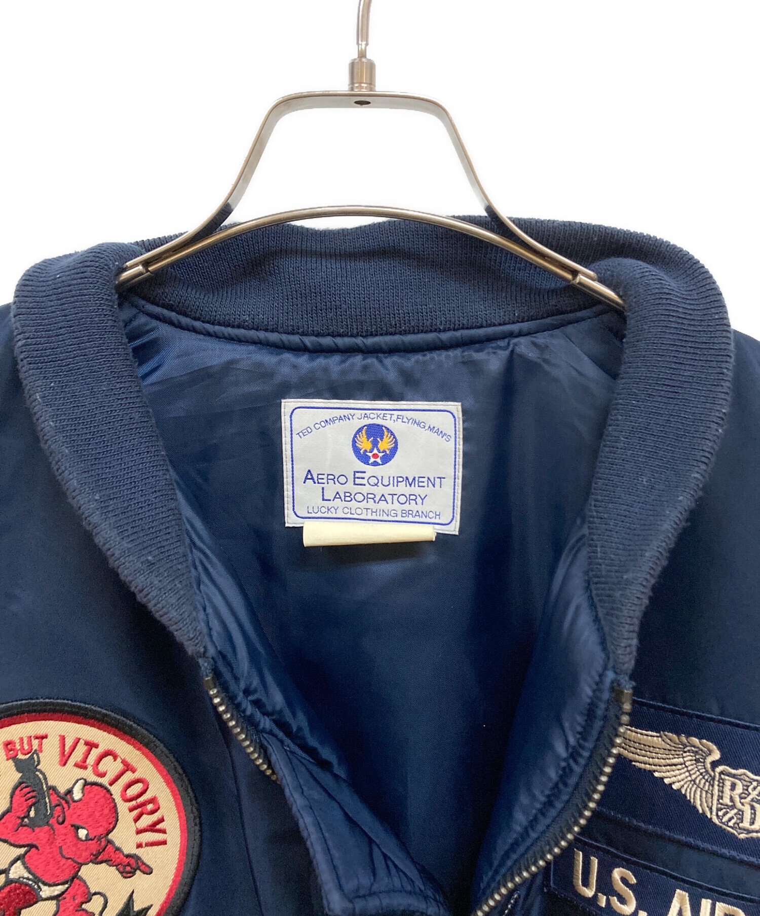 中古・古着通販】TED COMPANY (テッドカンパニー) ワッペン刺繍MA-1