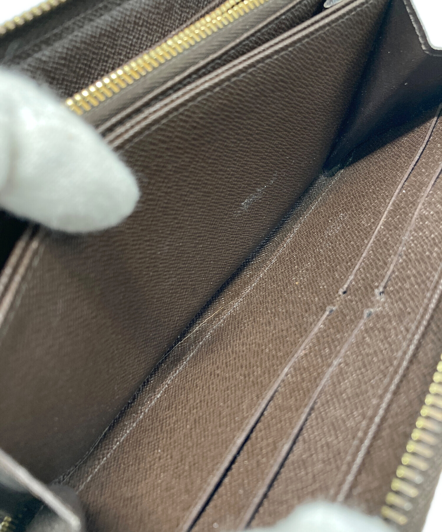 中古・古着通販】LOUIS VUITTON (ルイ ヴィトン) ダミエ ジッピー