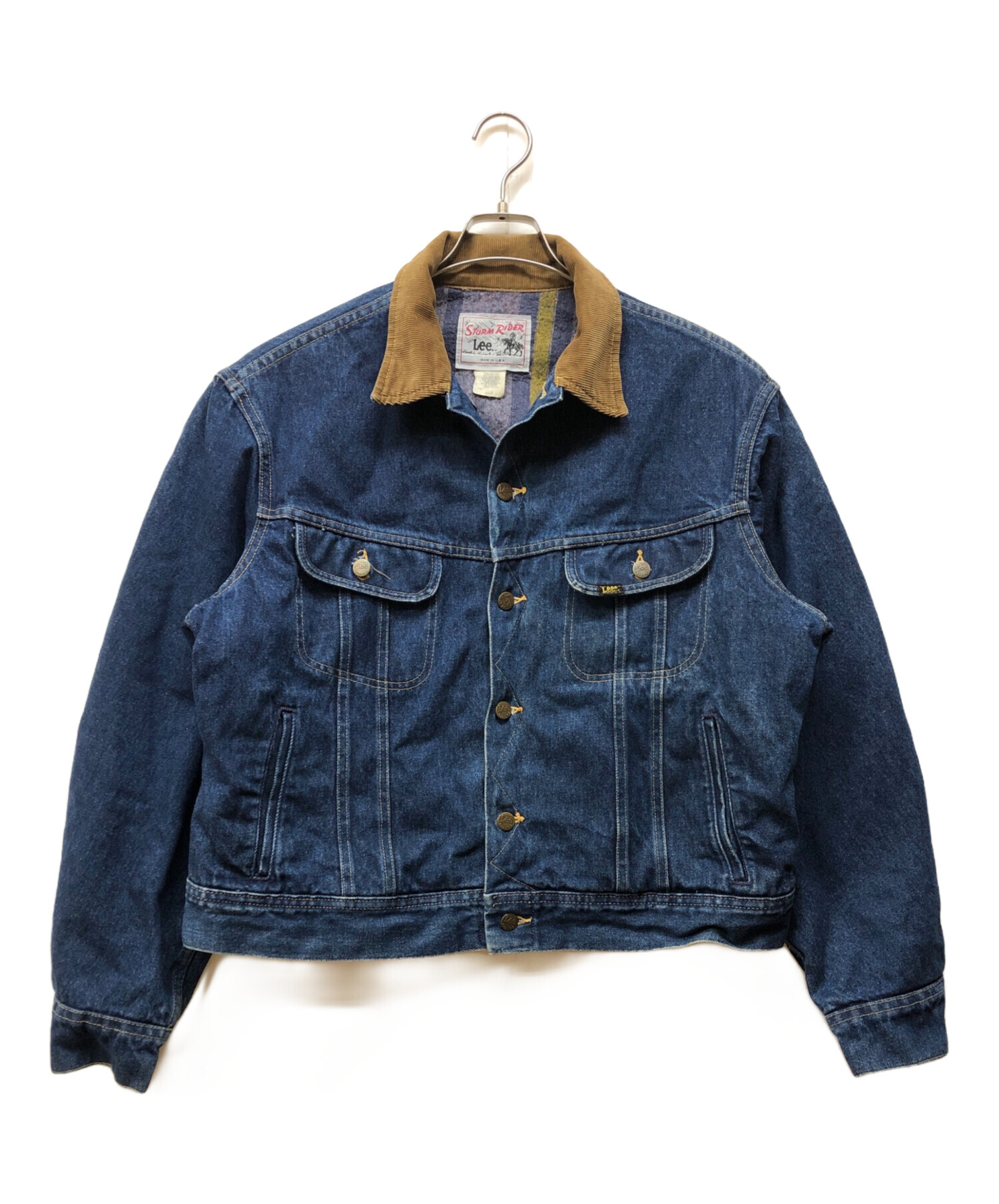 中古・古着通販】LEE (リー) STORM RIDER デニムジャケット サイズ:46R