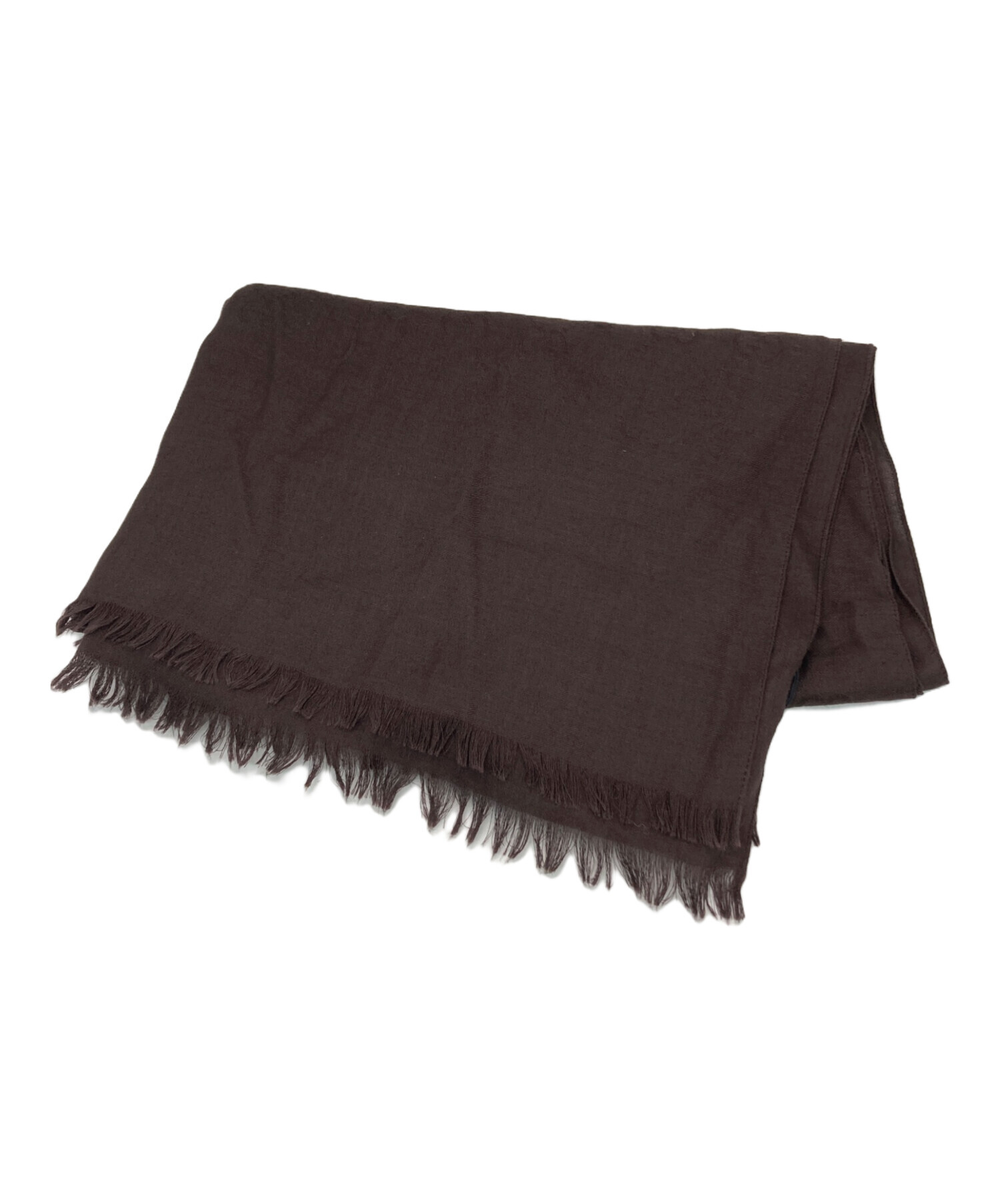 【新品未使用】GUCCI ストール 中古・古着通販】GUCCI (グッチ) ストール ブラウン｜ブランド・古着