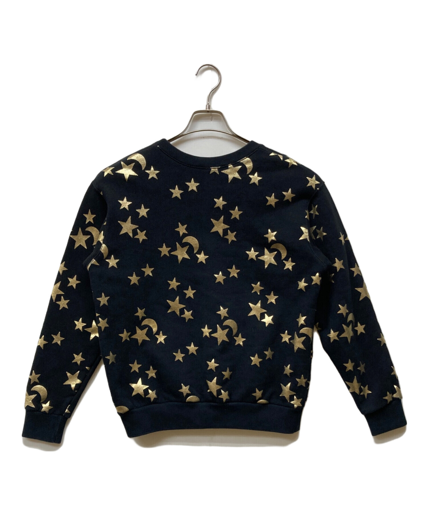 中古・古着通販】GUCCI (グッチ) ロゴプリントスウェット ブラック