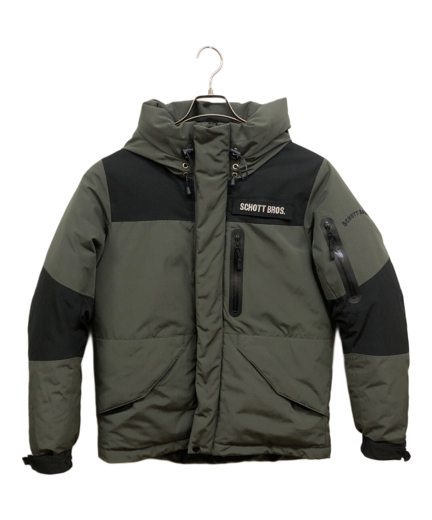 中古・古着通販】Schott (ショット) ダウンジャケット ブラック