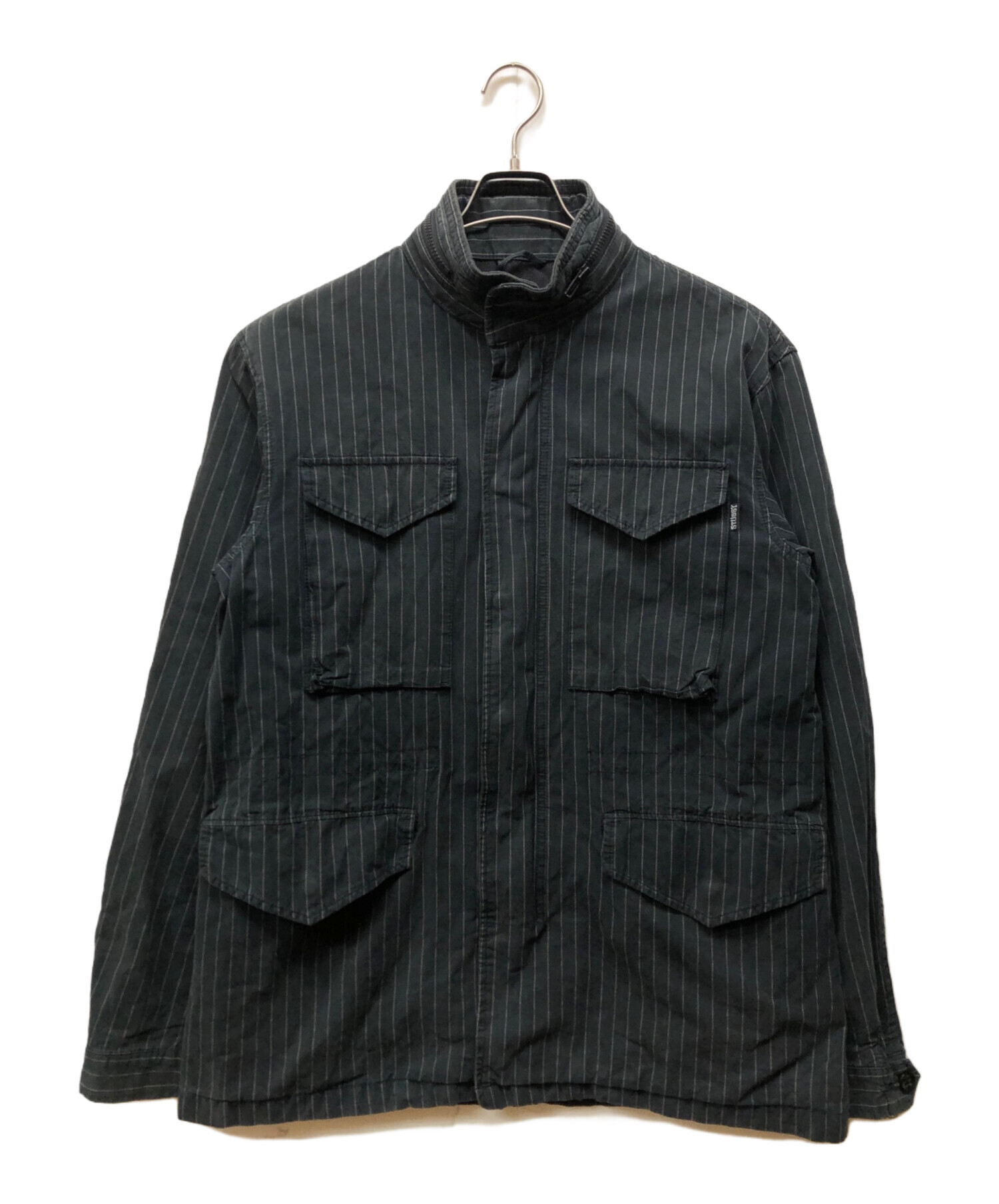 中古・古着通販】stussy (ステューシー) M-65ジャケット ブラック