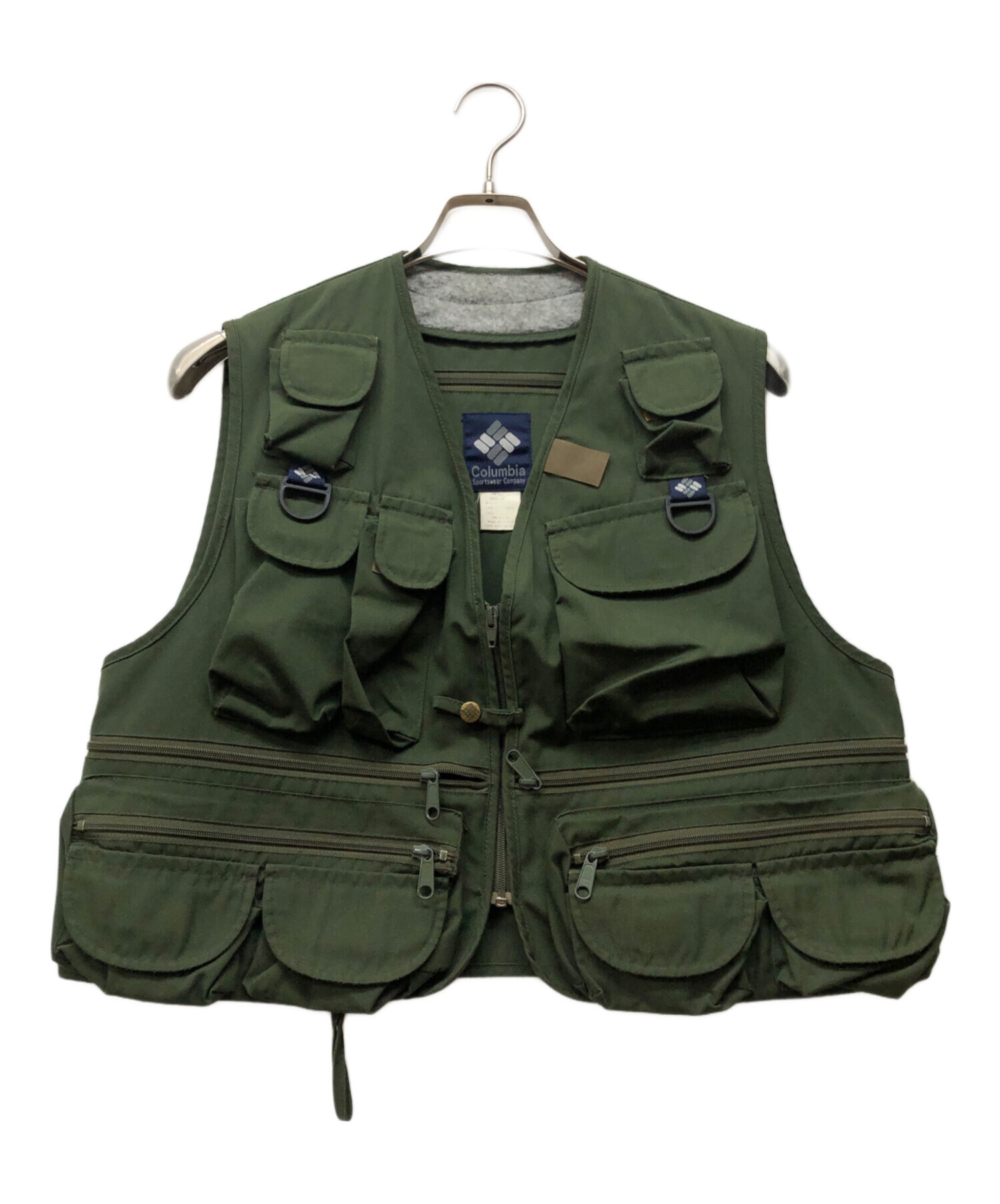80ｓ ｃｏｌｕｍｂｉａ フィッシングベスト ヴィンテージ カーキ Ｌ程 中古・古着通販】Columbia (コロンビア) 80sフィッシングベスト