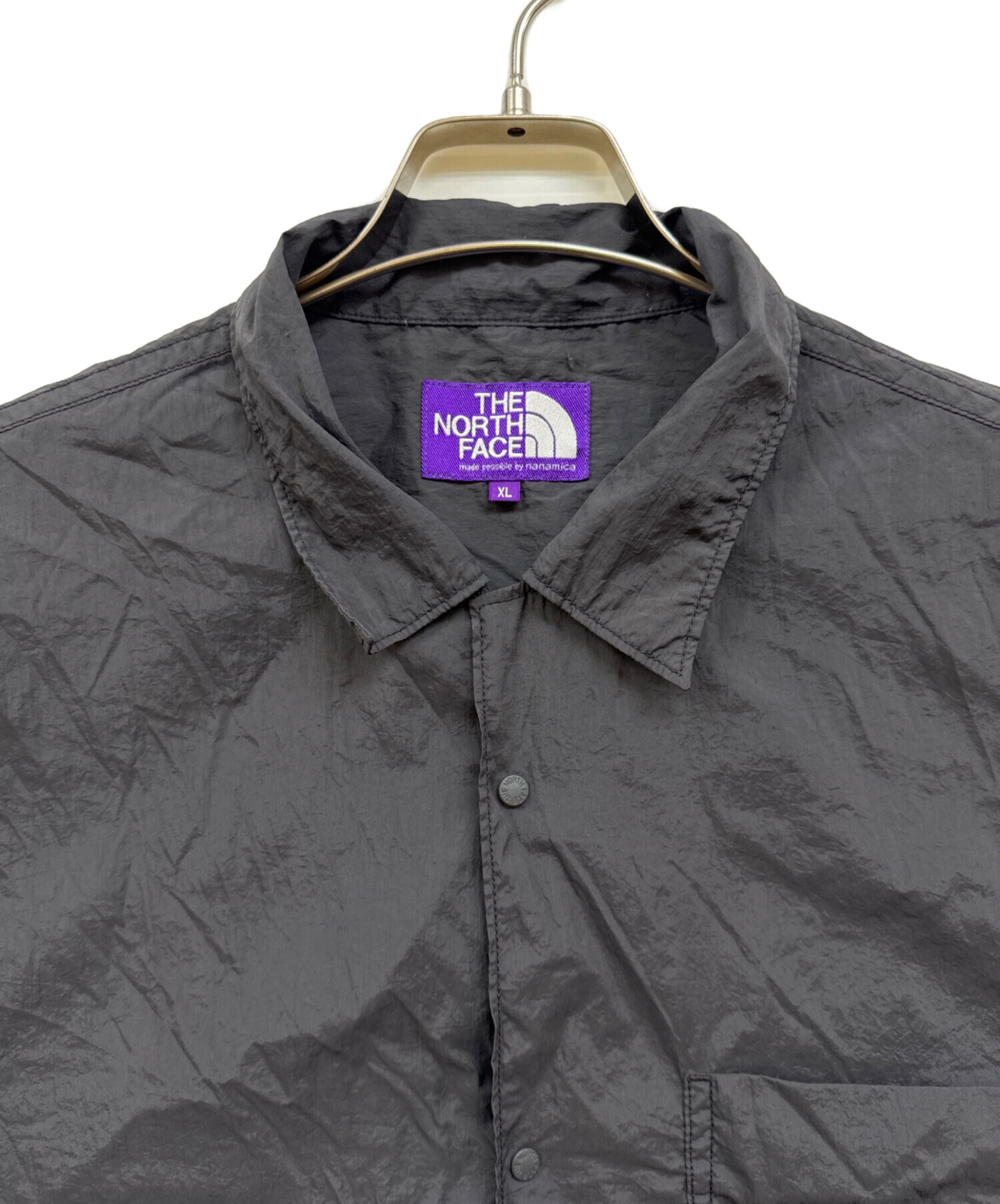 ノースフェイスパープルレーベルナイロンシャツ新品未使用品！ 中古・古着通販】THE NORTHFACE PURPLELABEL (ザ・ノースフェイス
