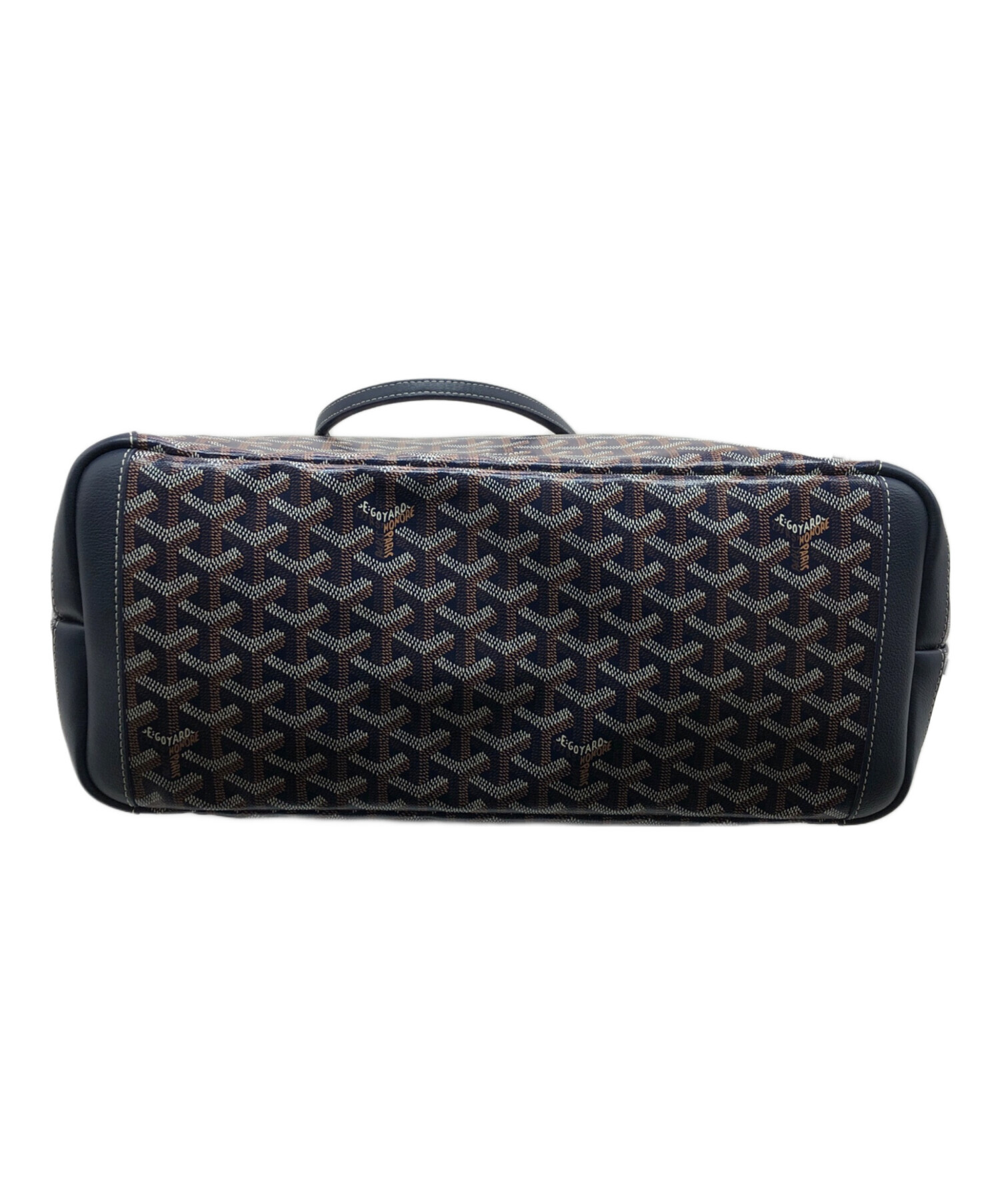 中古・古着通販】GOYARD (ゴヤール) トートバッグ ネイビー｜ブランド