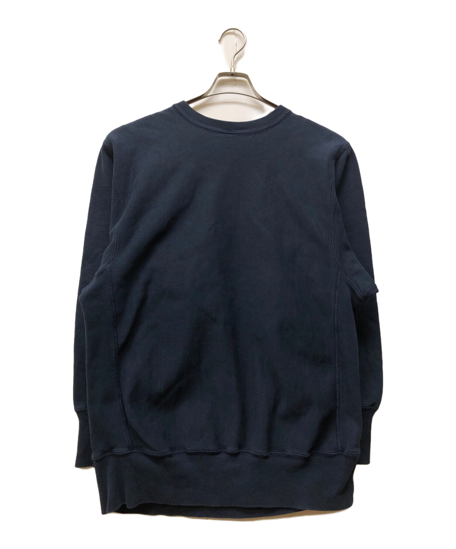 Champion ネイビー クルーネックスウェット X-LARGE 中古・古着通販 