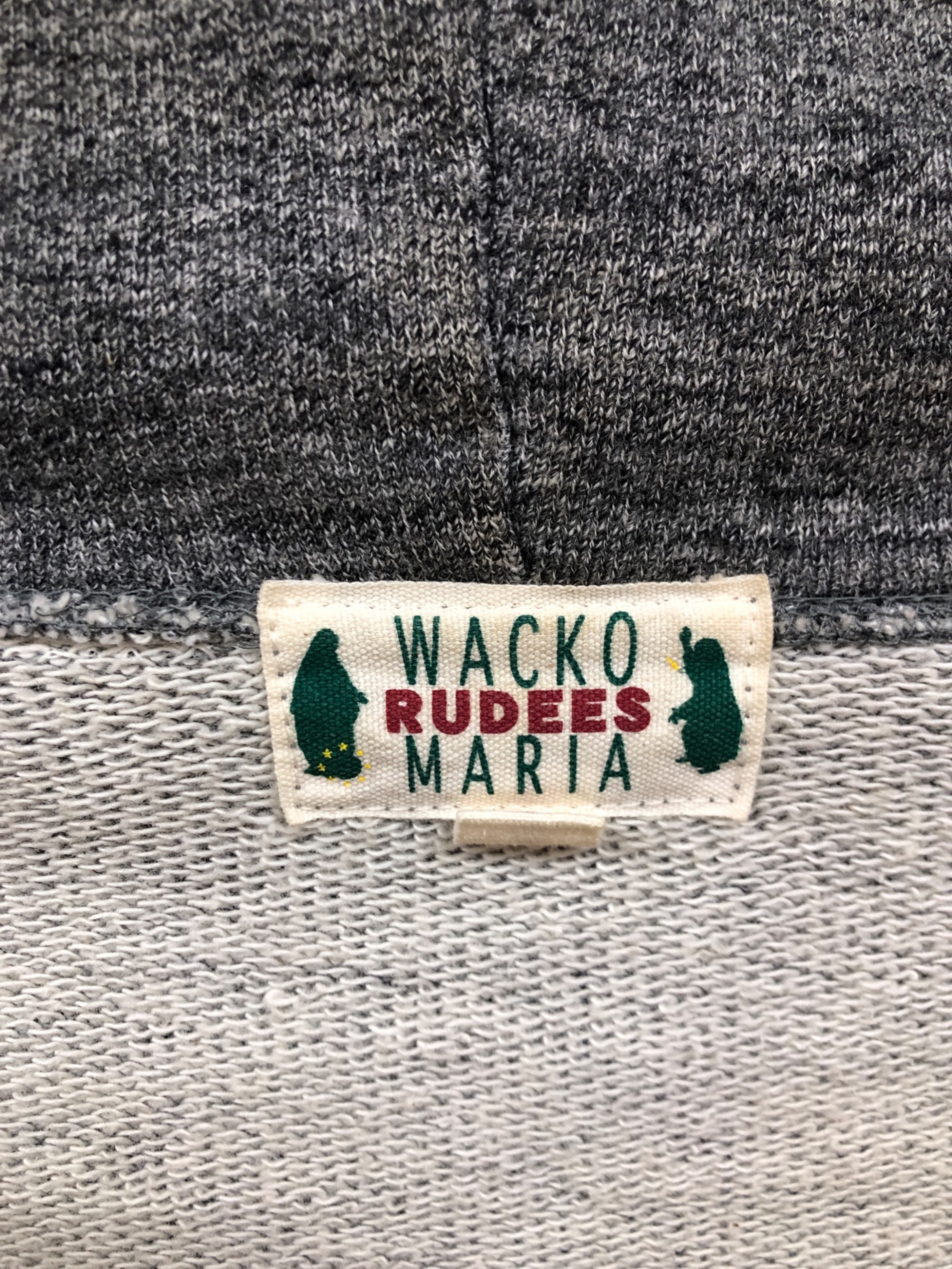 中古・古着通販】WACKO MARIA (ワコマリア) ジップパーカー グレー