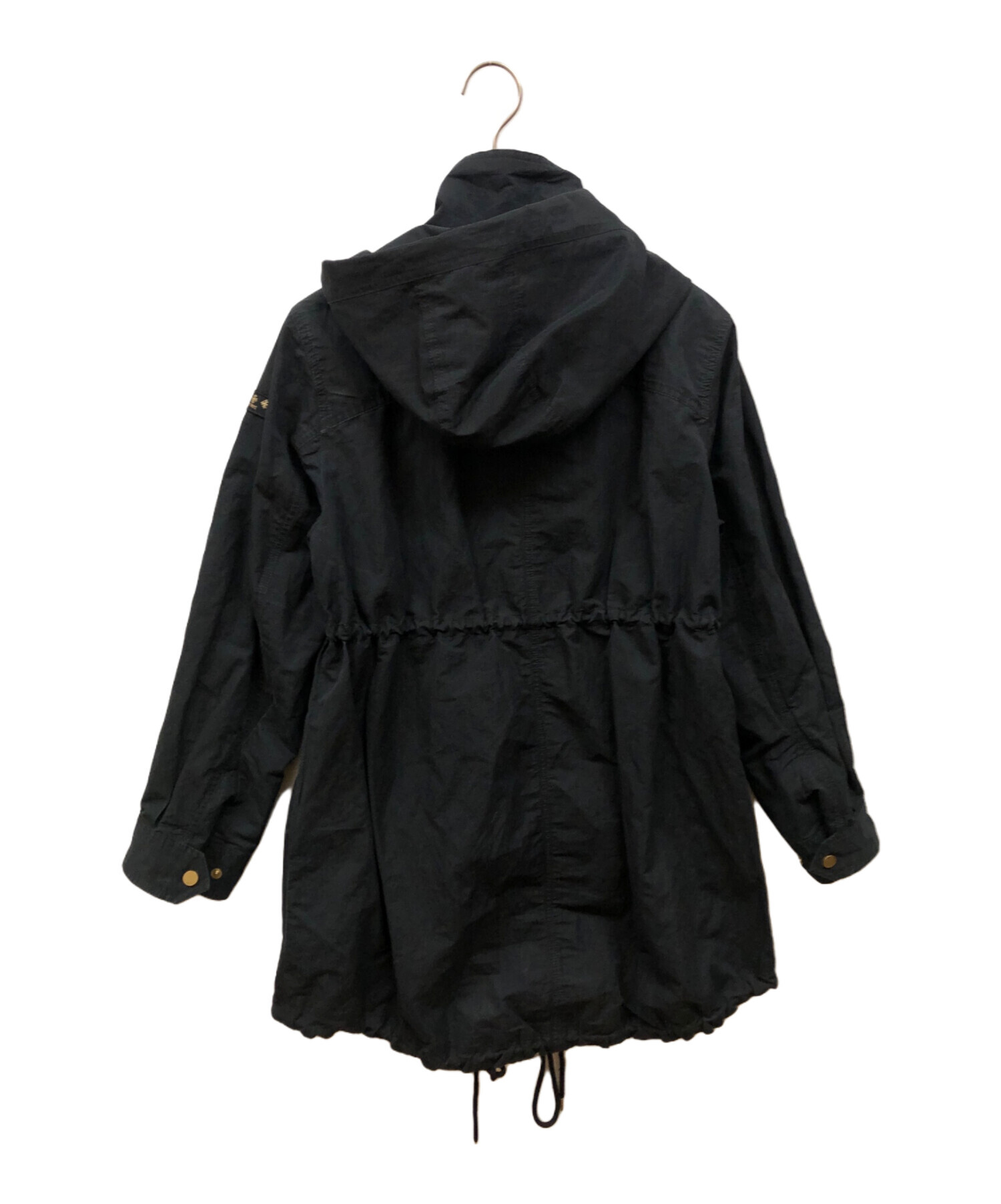 中古・古着通販】TATRAS (タトラス) モッズコート ブラック サイズ