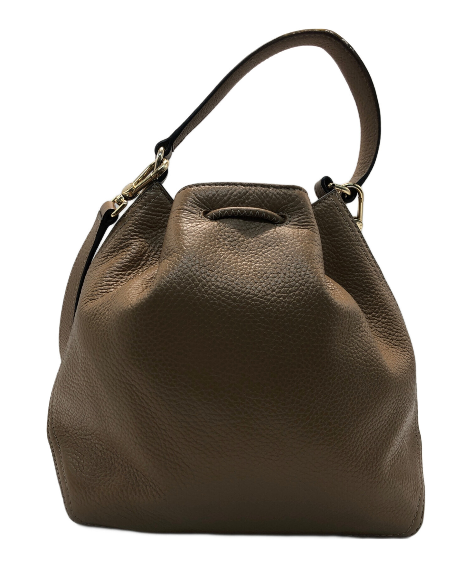中古・古着通販】FURLA (フルラ) アテナ 2WAY 巾着ショルダーバッグ