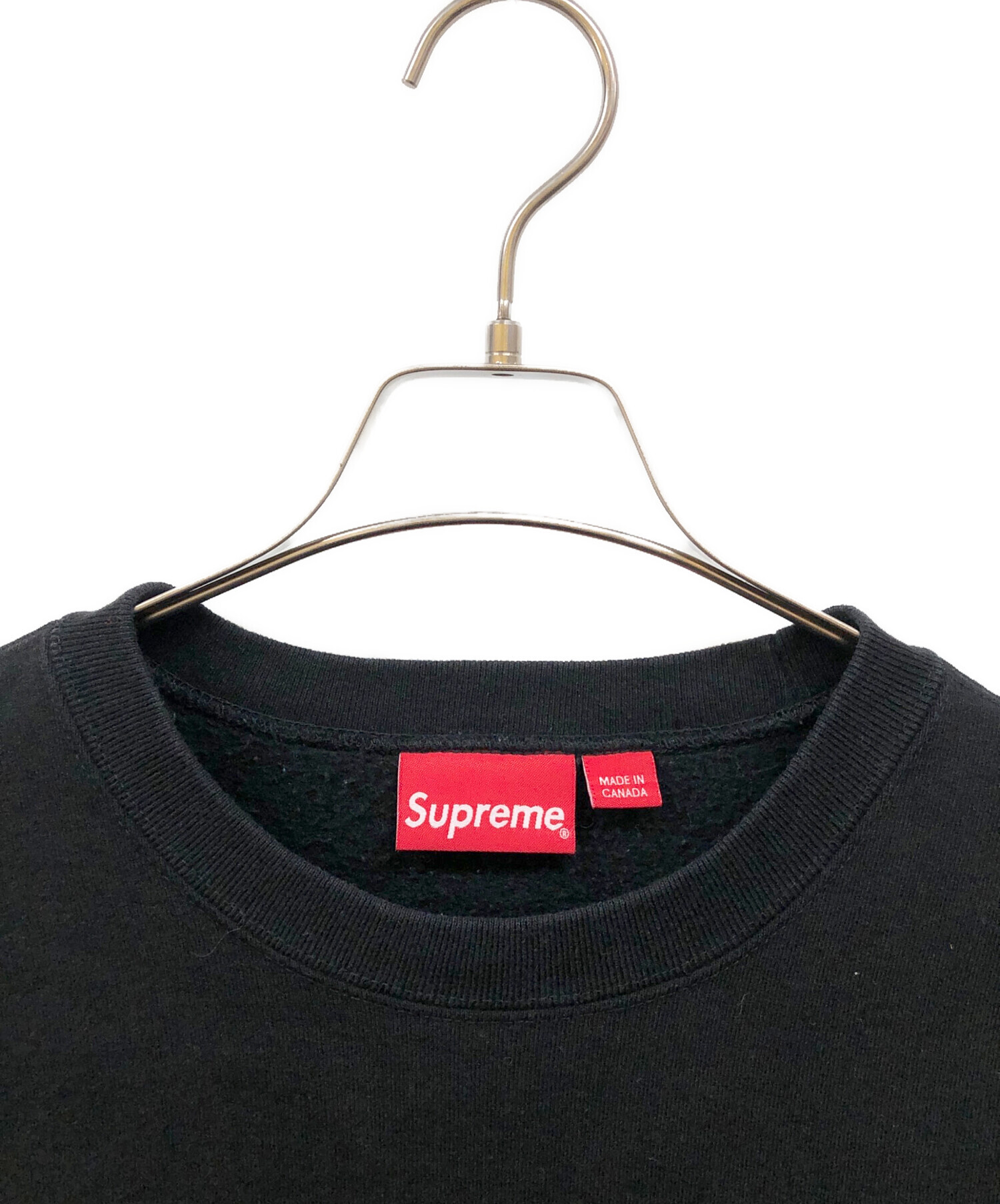 中古・古着通販Supreme (シュプリーム) 212 CREW NECK ブラック