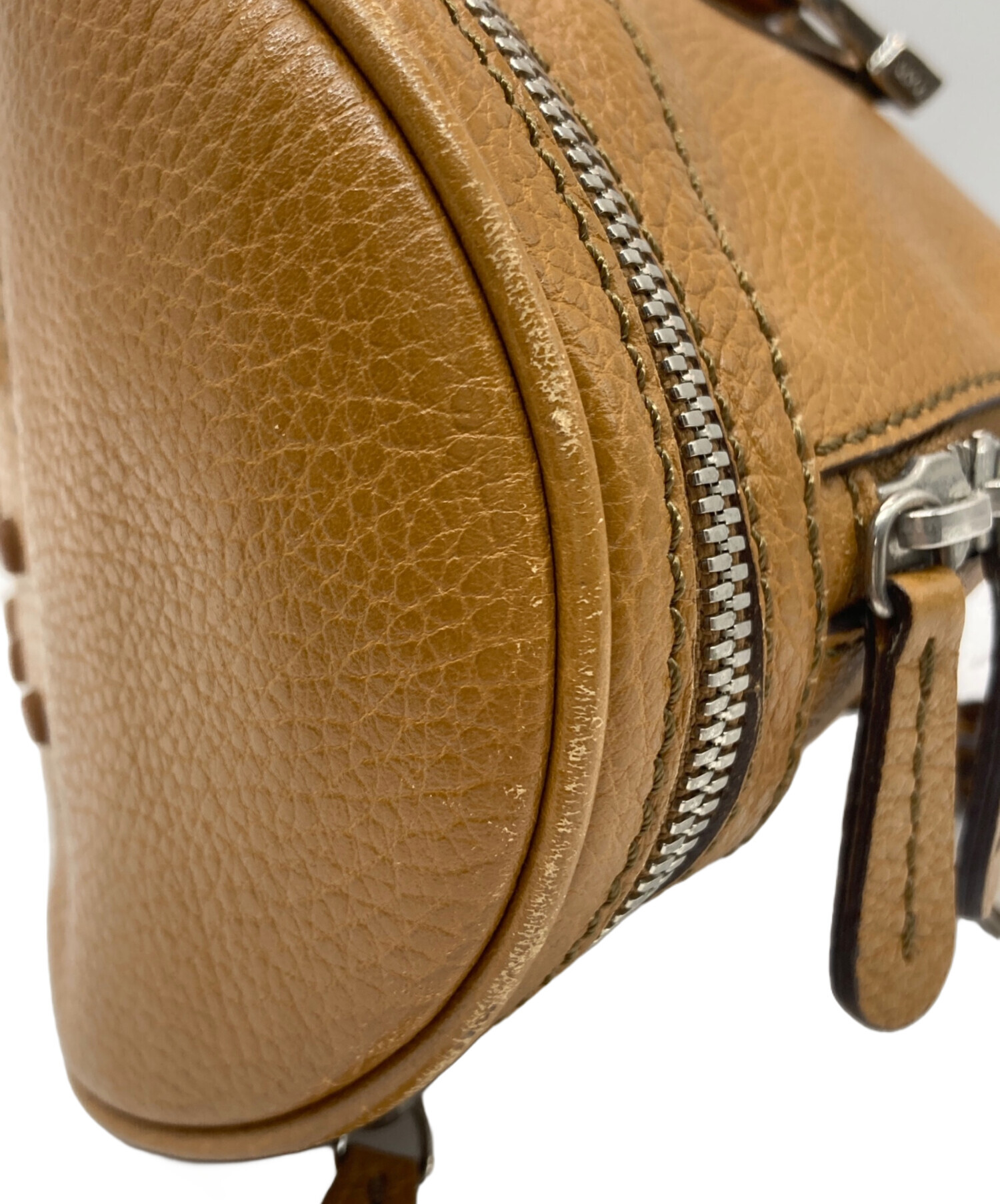 中古・古着通販】TOD'S (トッズ) ミニボストンバッグ ブラウン