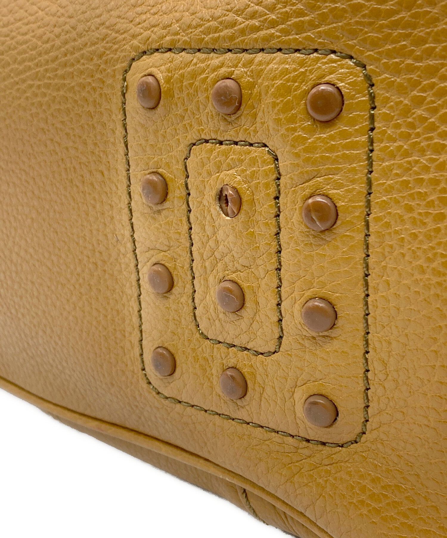 中古・古着通販】TOD'S (トッズ) ミニボストンバッグ ブラウン