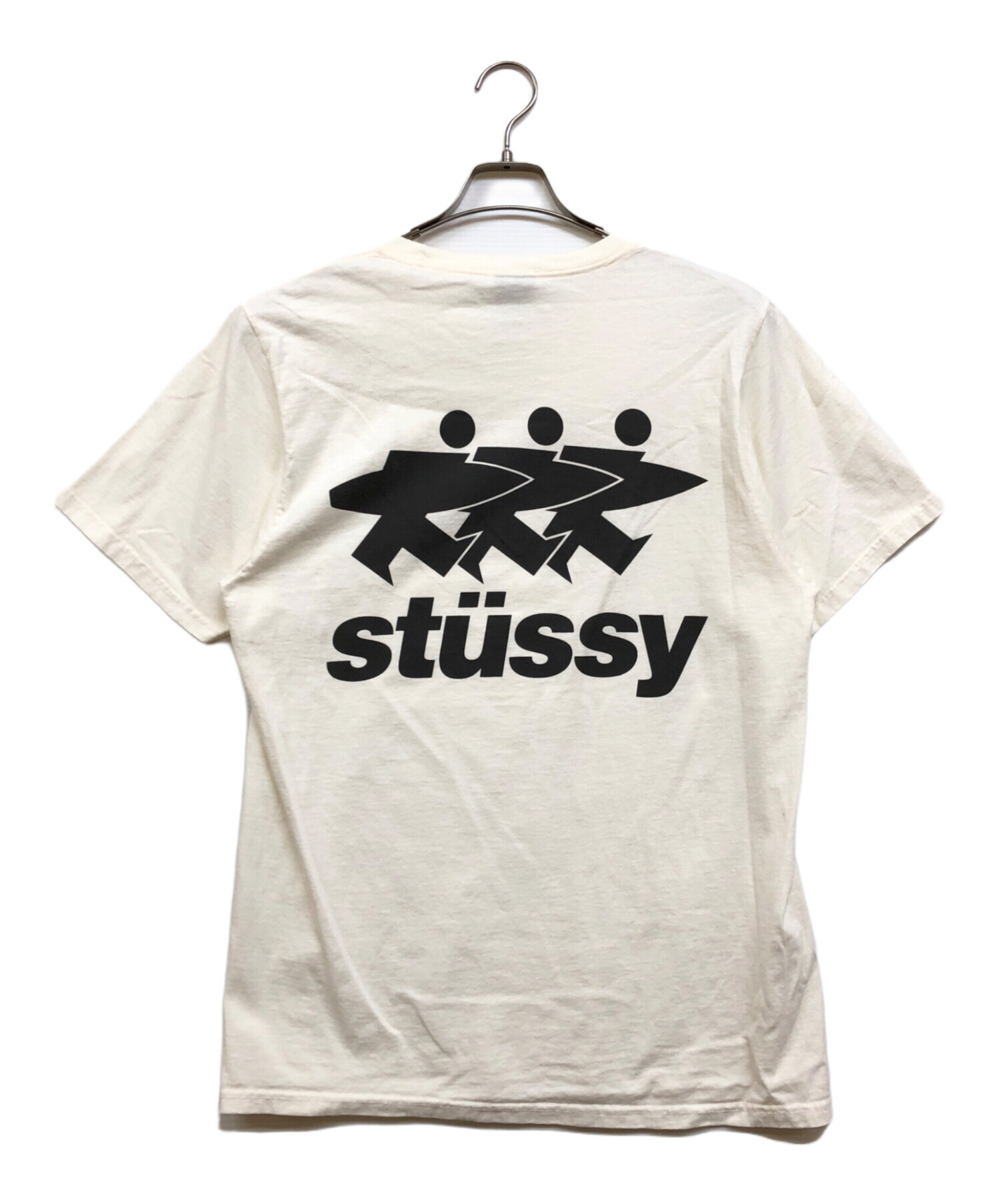 中古・古着通販】stussy (ステューシー) サーフマン プリントTシャツ