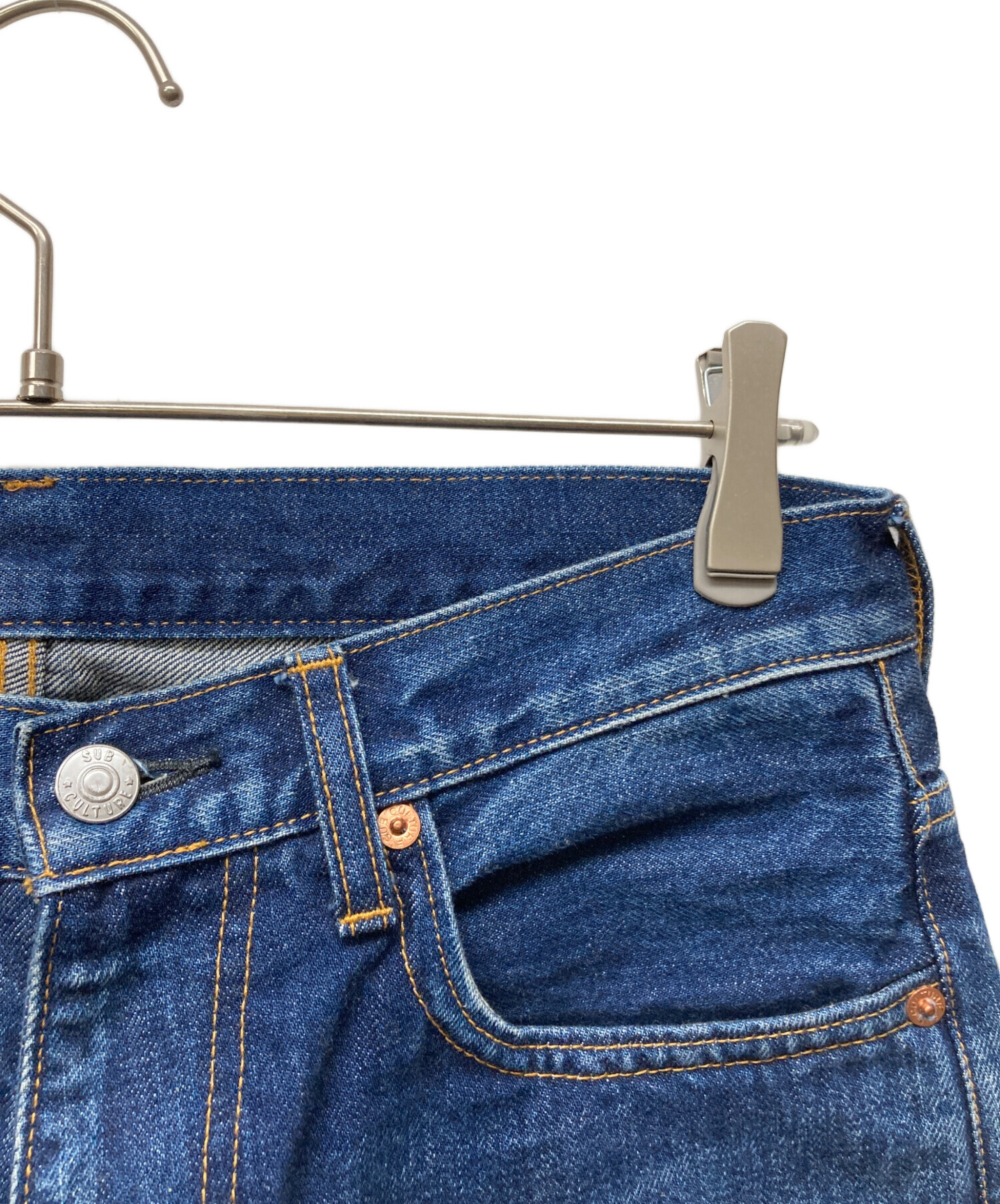 中古・古着通販】Subculture (サブカルチャー) S69 DENIM PANTS 