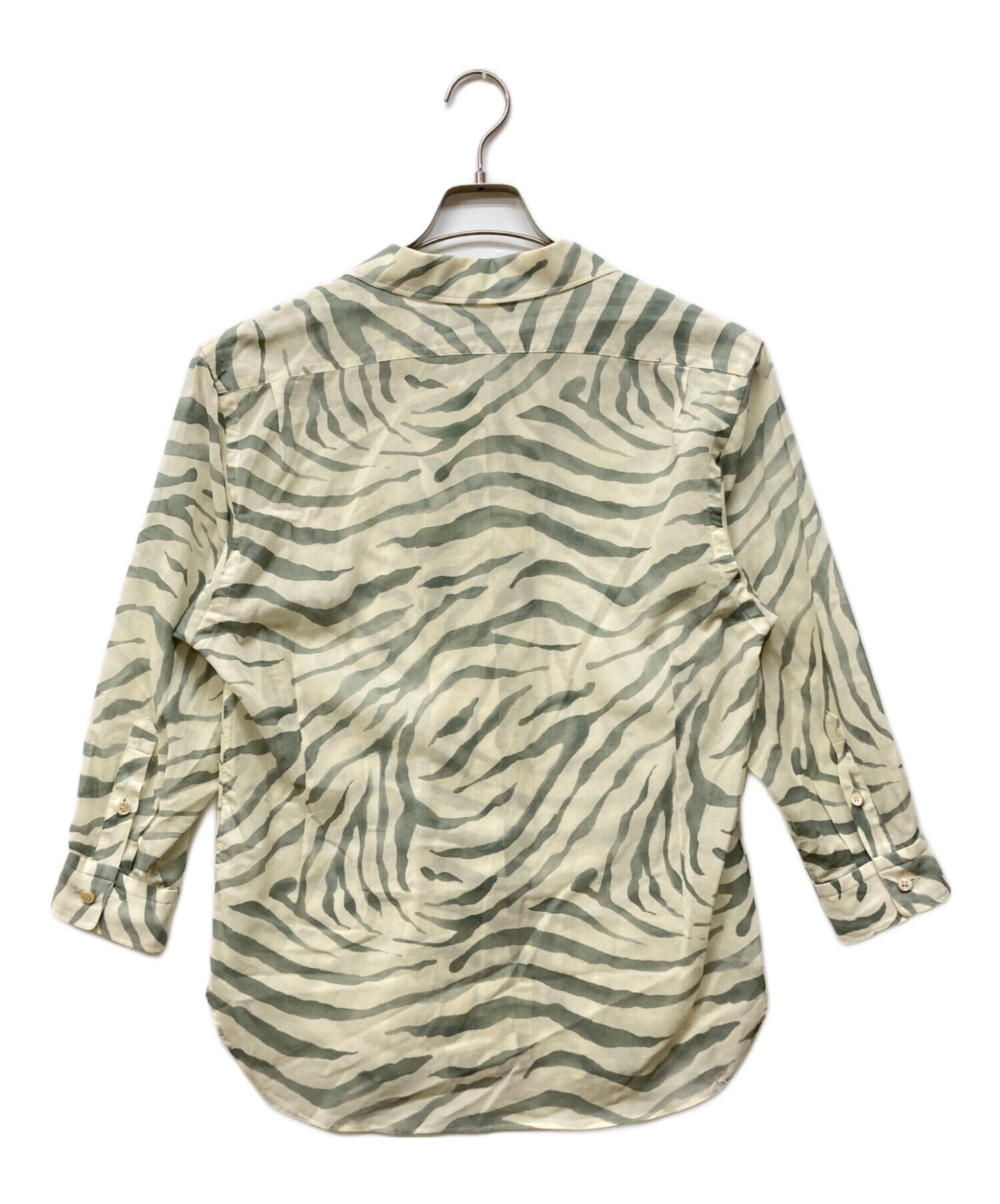 中古・古着通販】WRYHT (ライト) ONE-PIECE COLLAR BLOUSE ベージュ 