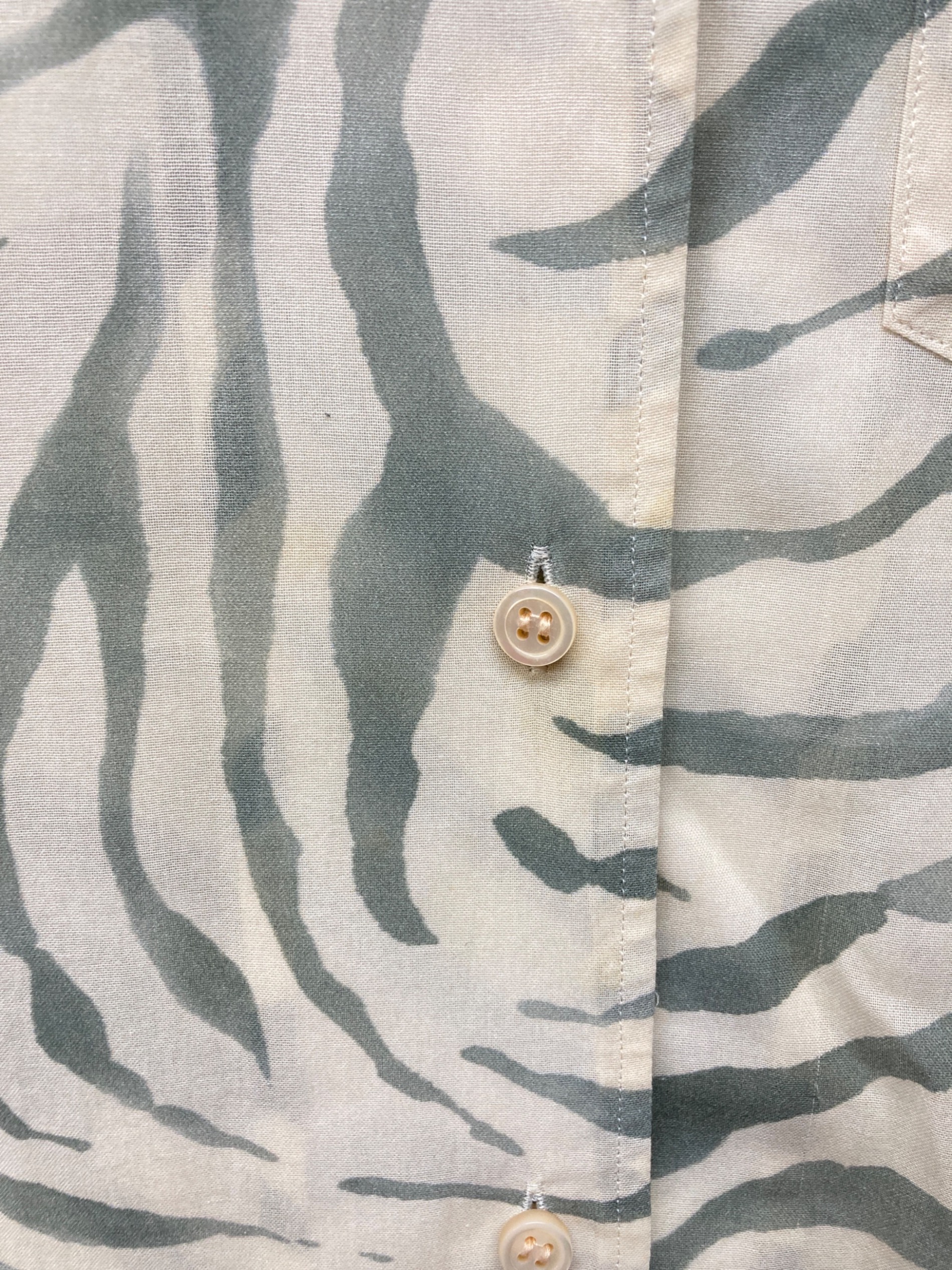 中古・古着通販】WRYHT (ライト) ONE-PIECE COLLAR BLOUSE ベージュ
