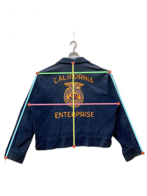 中古・古着通販】VINTAGE (ヴィンテージ) FFAジャケット ネイビー