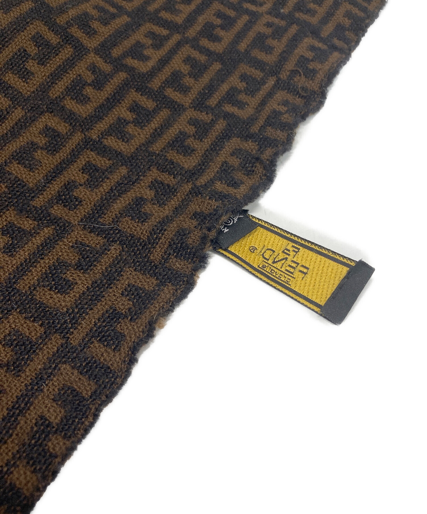 中古・古着通販】FENDI (フェンディ) ズッカ柄マフラー｜ブランド
