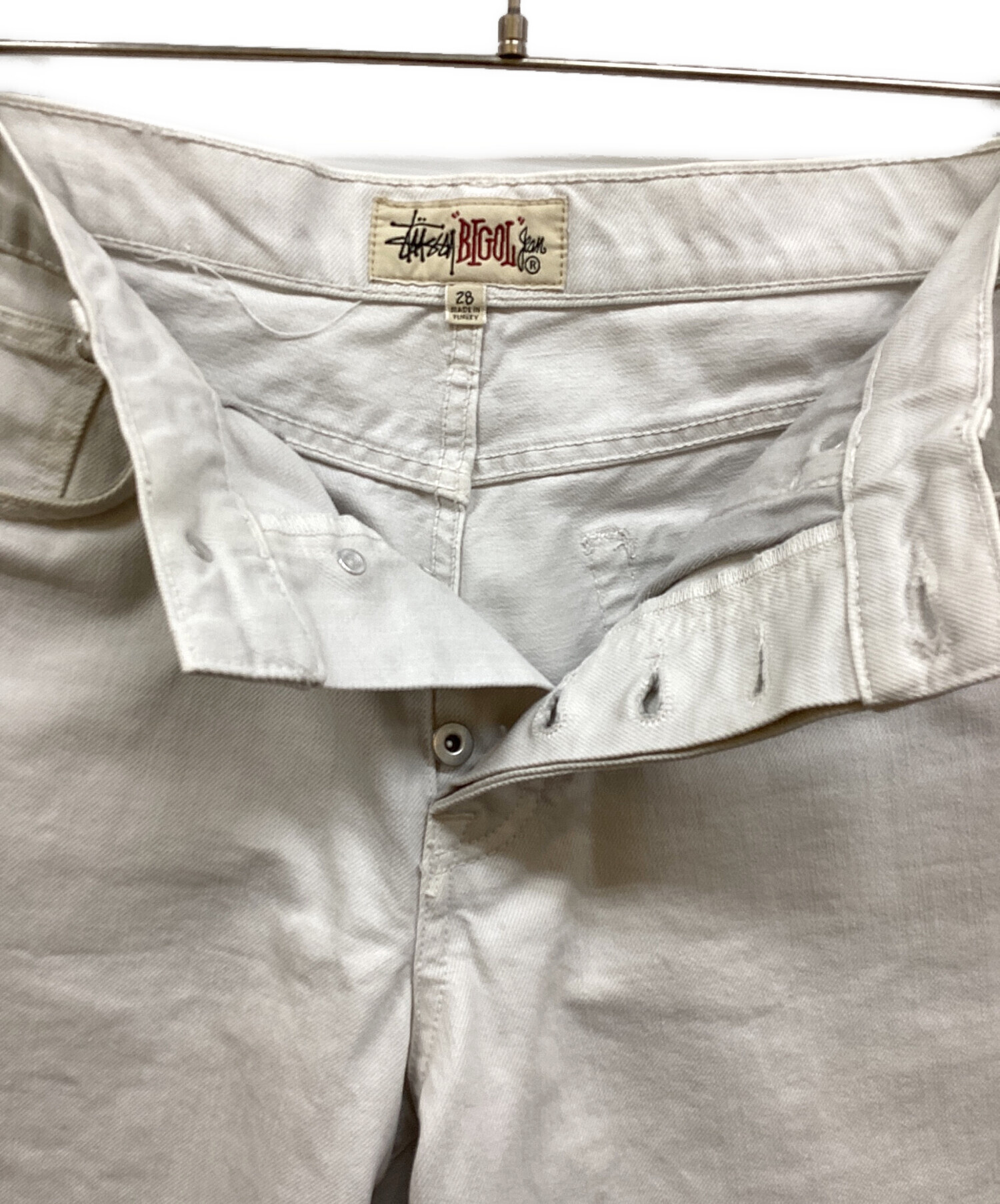 中古・古着通販】stussy (ステューシー) OVERDYED BIG OL JEAN デニム 