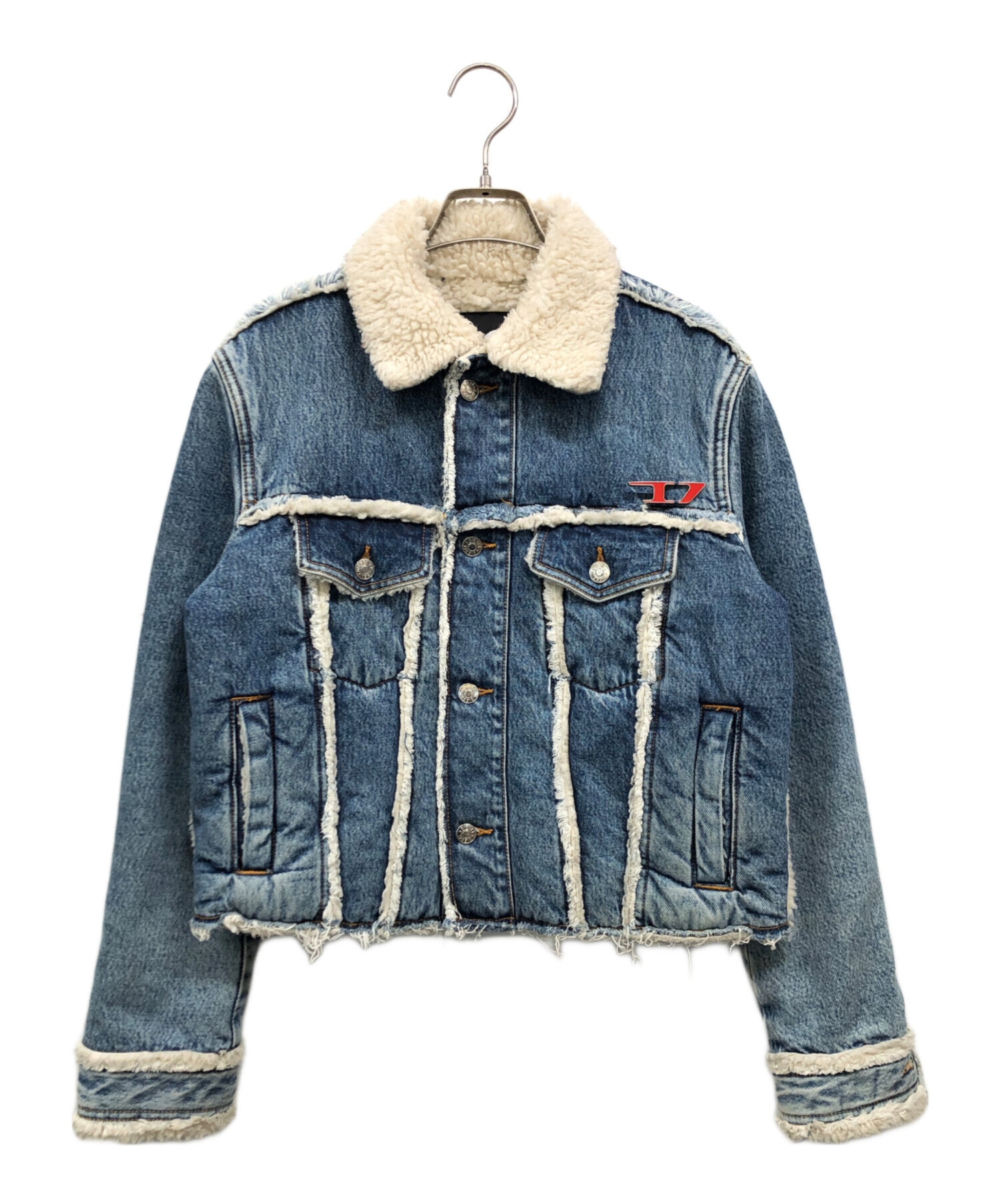 中古・古着通販】DIESEL (ディーゼル) DE-SVEA 裏ボアデニムジャケット