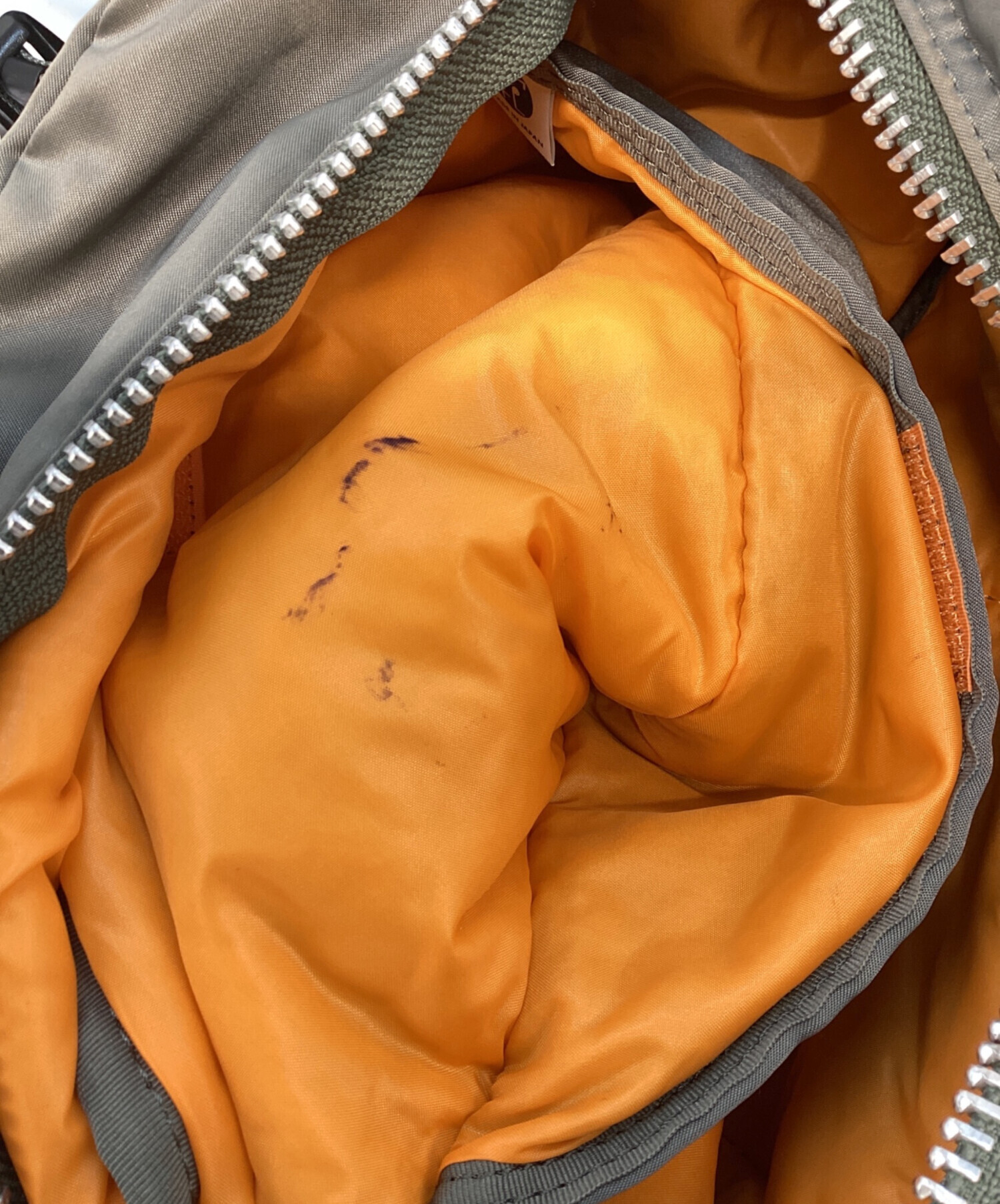 中古・古着通販】PORTER (ポーター) TANKER WAIST BAG シルバーグレー