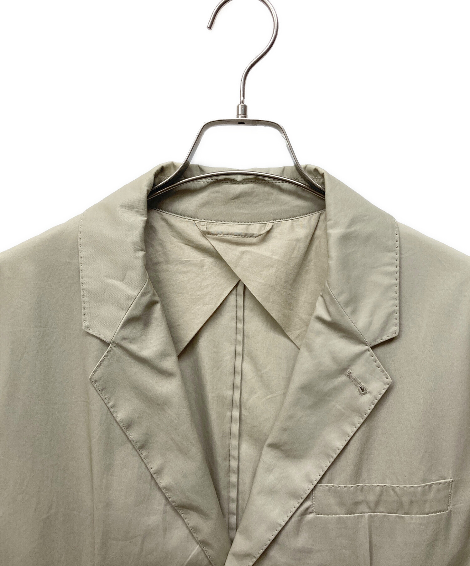 中古・古着通販】LANVIN (ランバン) コットンテーラードジャケット 