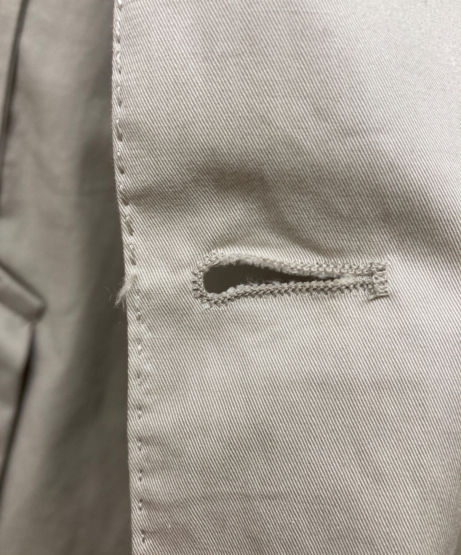 中古・古着通販】LANVIN (ランバン) コットンテーラードジャケット 