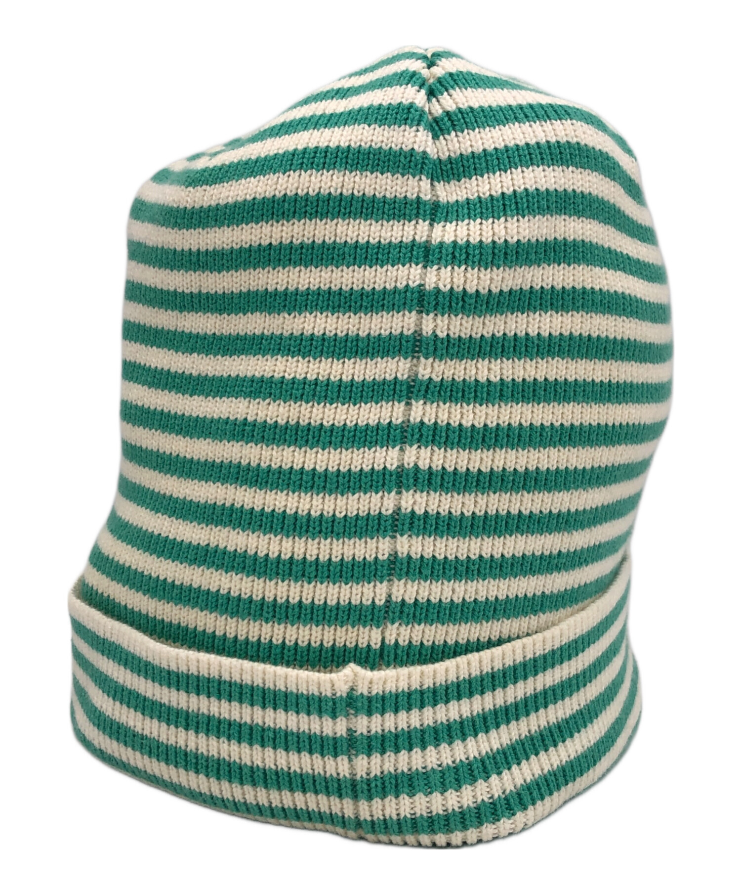 中古・古着通販】Supreme (シュプリーム) 12SS STRIPE BEANIE グリーン