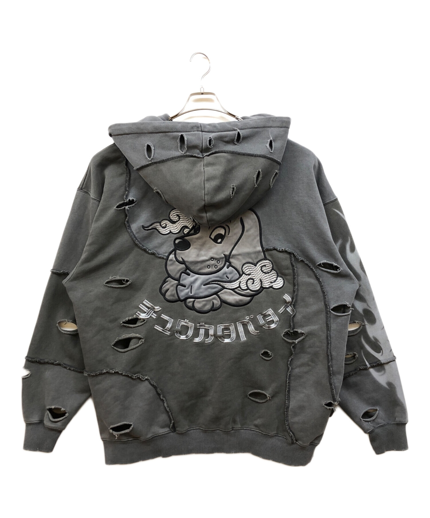 中古・古着通販】GALFY (ガルフィー) パーカーセットアップ グレー