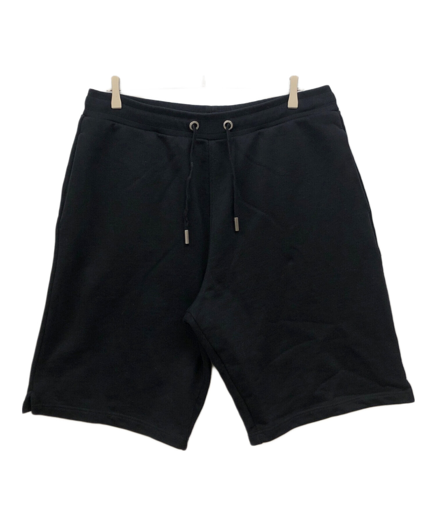 中古・古着通販】ami (アミ) スウェットハーフパンツ ブラック サイズ 