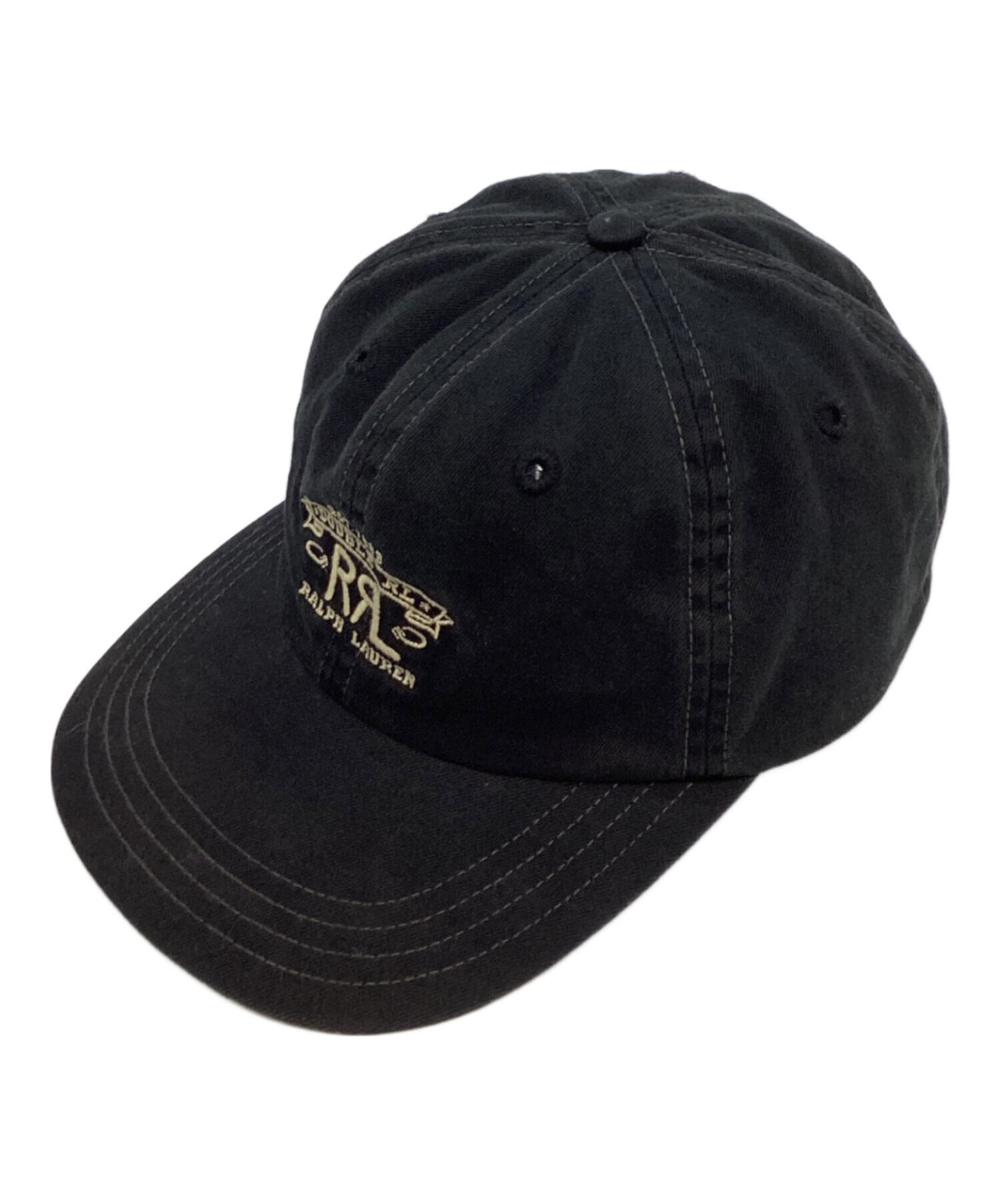 中古・古着通販】RRL (ダブルアールエル) ロゴツイルキャップボール